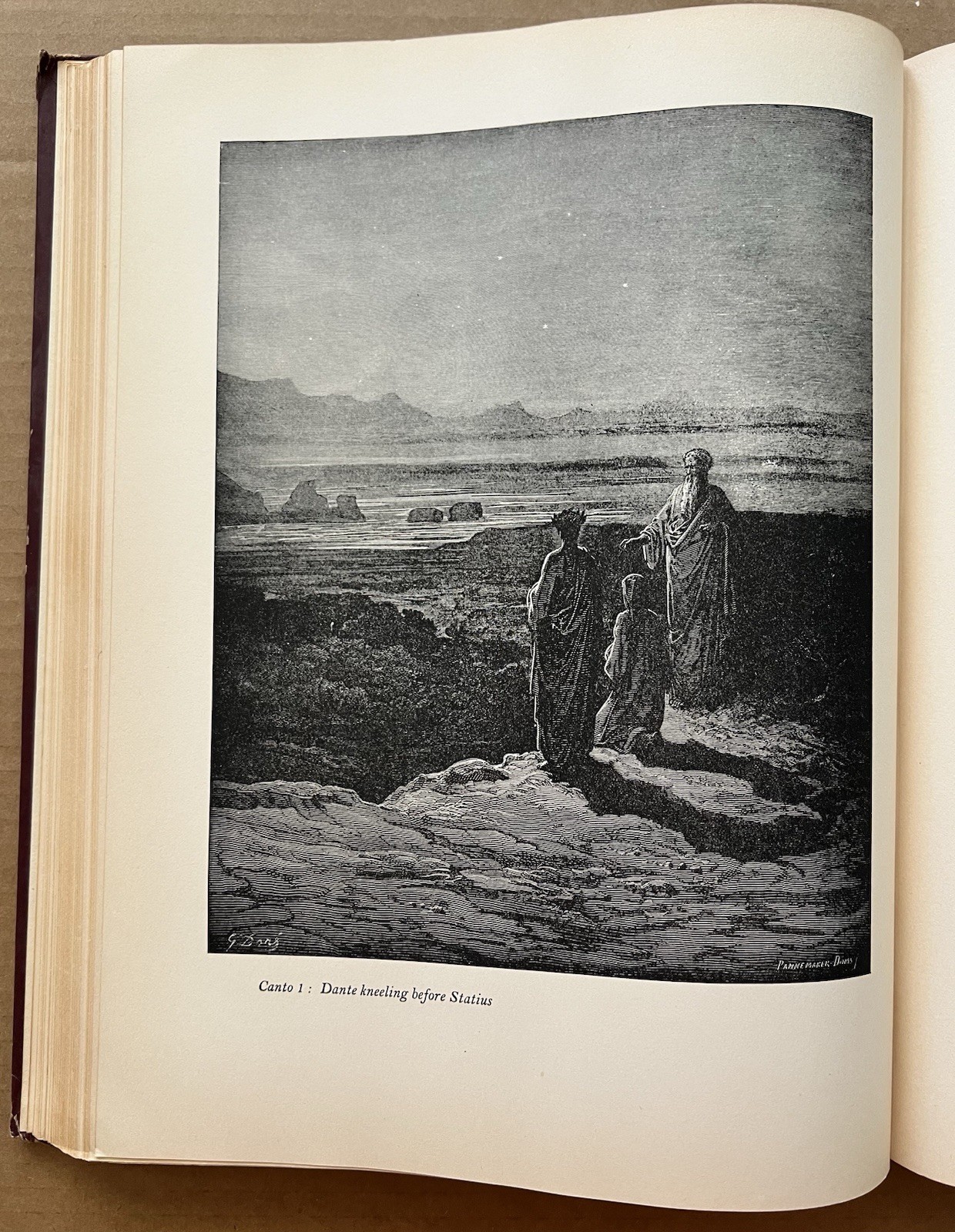 The Divine Comedy Dante Alighieri 1948 Pantheon HC • Doré Illustrations