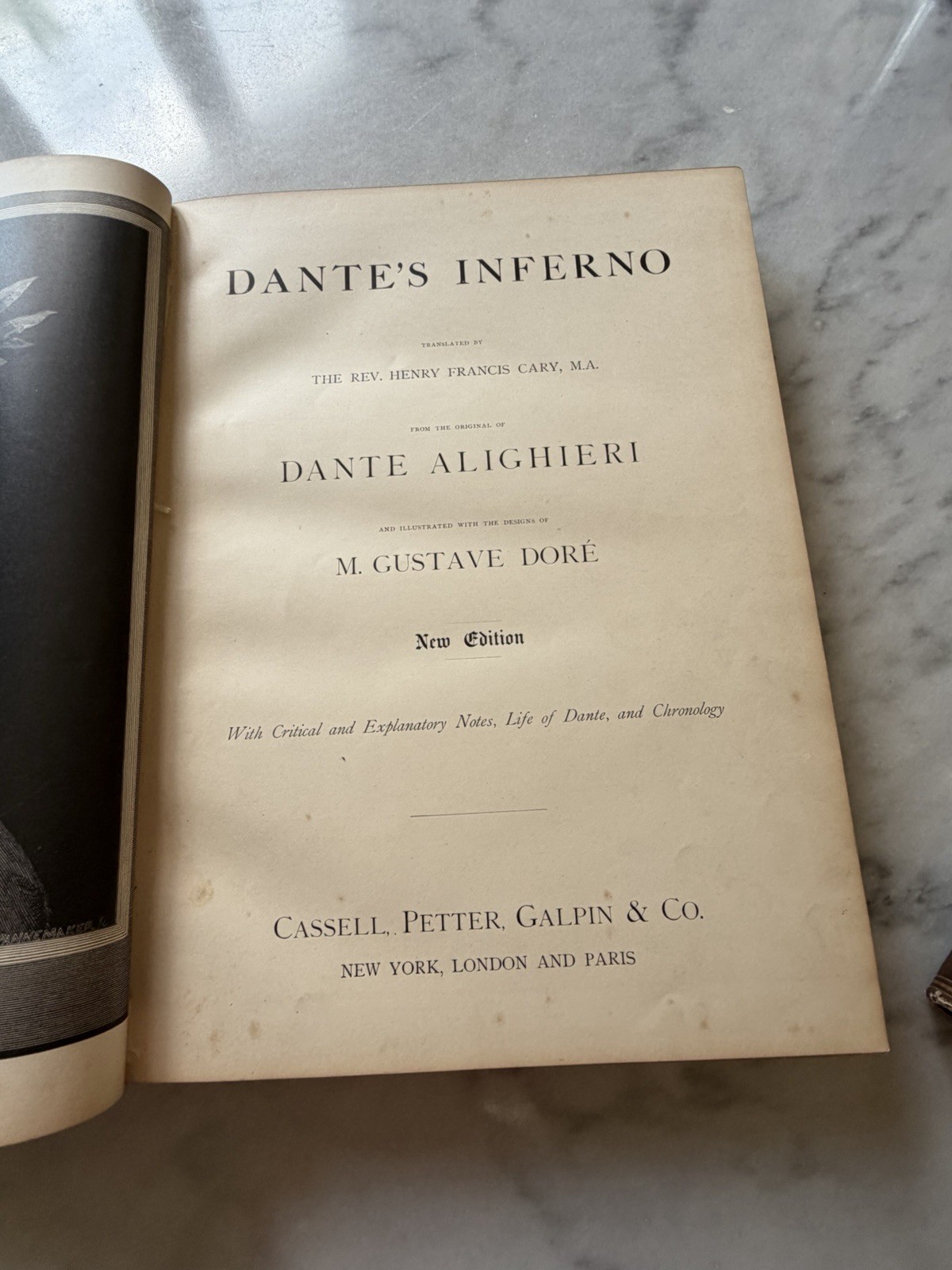 Dante’s Inferno- c.1885, Illustrated by GUSTAV DORE Translated By Cary Rare Find
