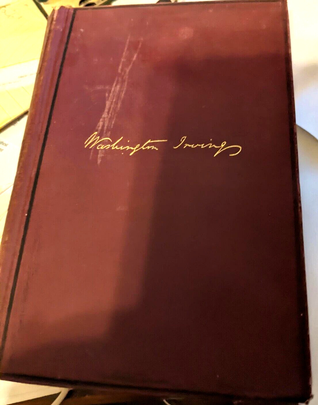 WASHINGTON IRVING’S WORKS, Circa 1890, 5 Vol. Set, VG+, Collectable, **RARE**