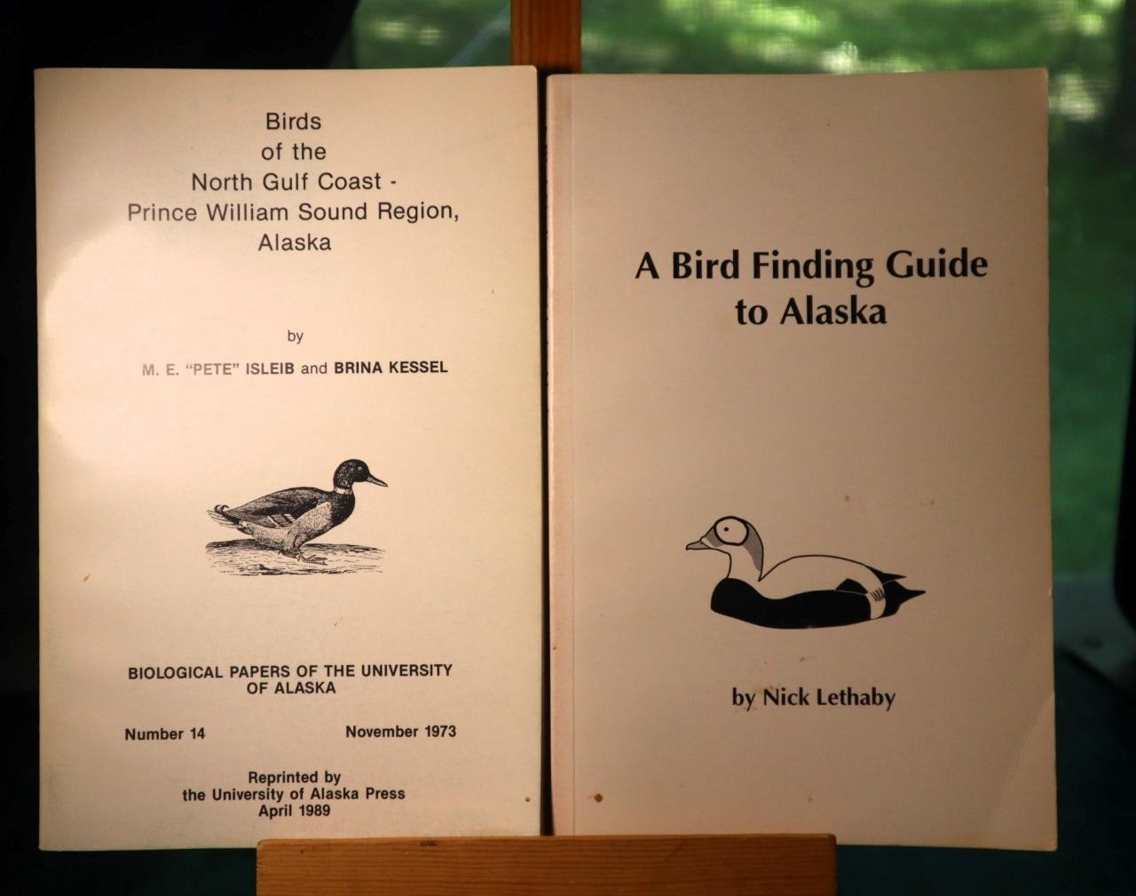 Two Books on Birding in Alaska by Nick Lethaby M. iIsleib Briana Kessel
