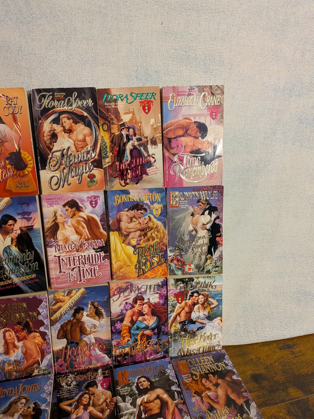 Love Spell Books Romance Paperback Novels Lot of 24 -Spicy Covers! Mixed Authors