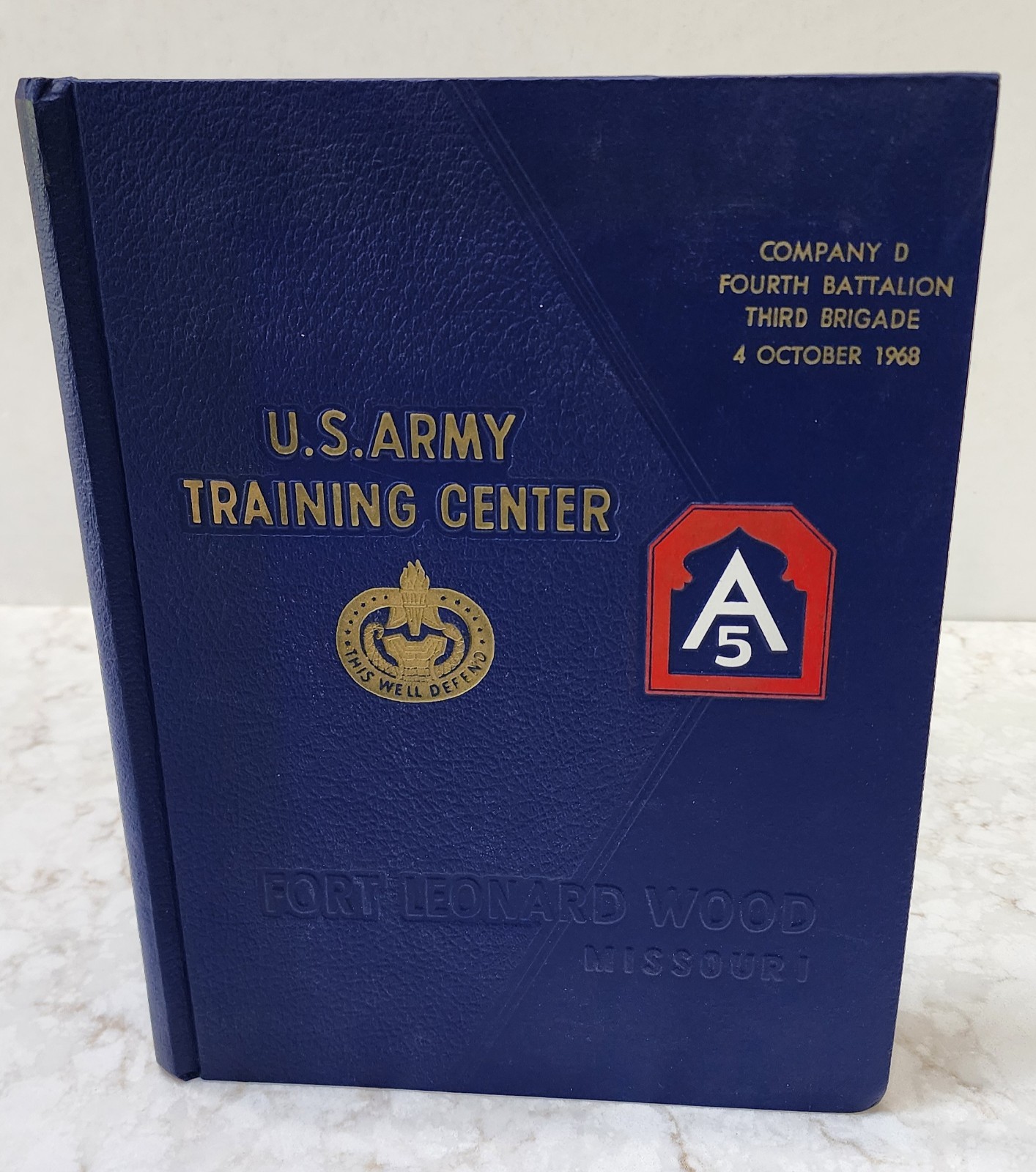 1968 US Army Training Ctr, Fort Leonard Wood, MO, Co D, 3rd Brig, Oct 4 Yearbook