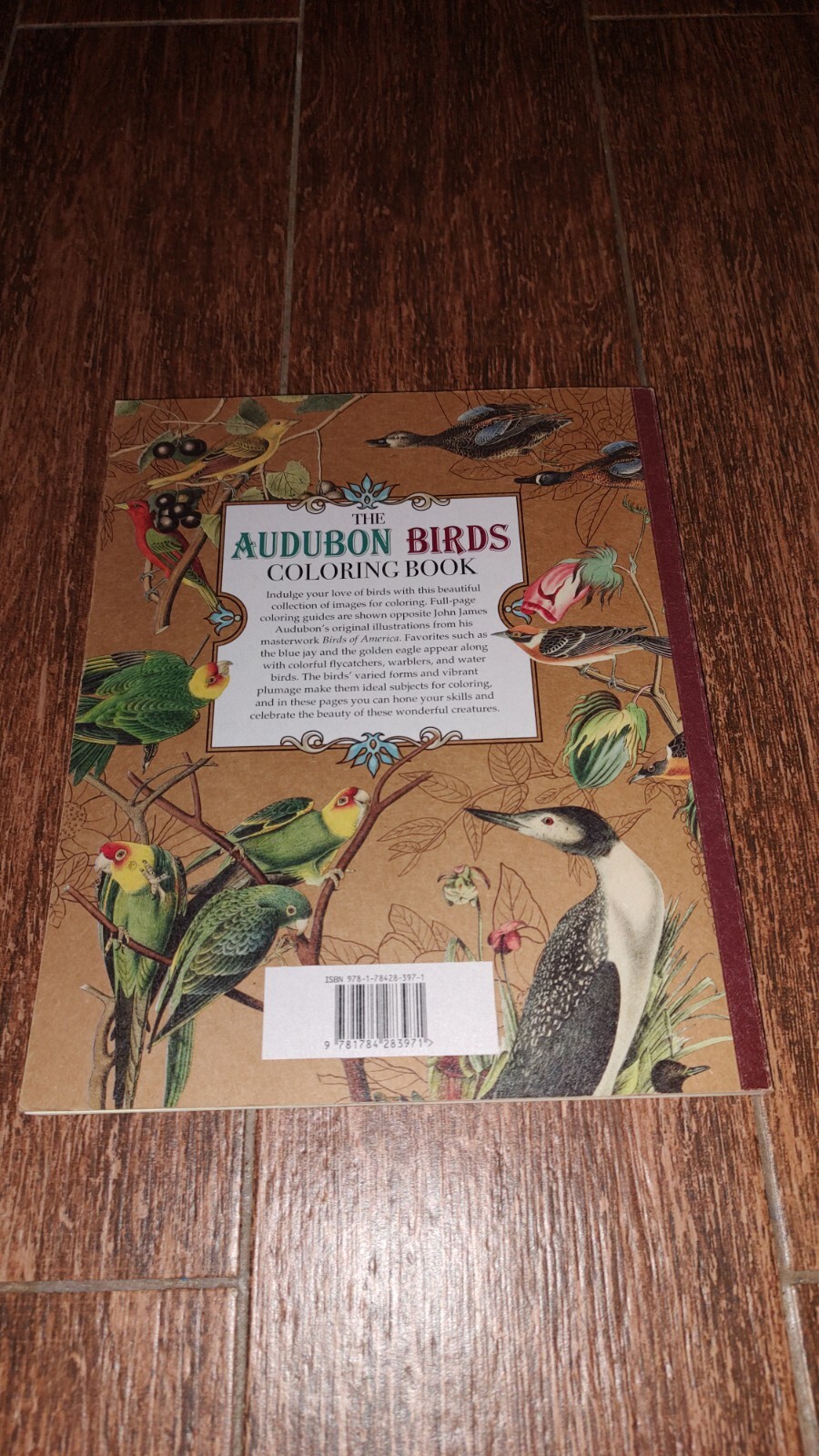 The Audubon Birds Coloring Book:Over 40 Delightful…John James Audubon 2016 PB