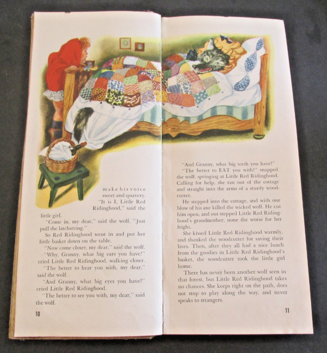 1944 The Tall Book Nursery Tales Harper and Brothers New York London Pics VTG