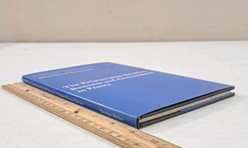 RARE 1983 HCDJ 1st Ed-The Relationship Between Business & Government In France