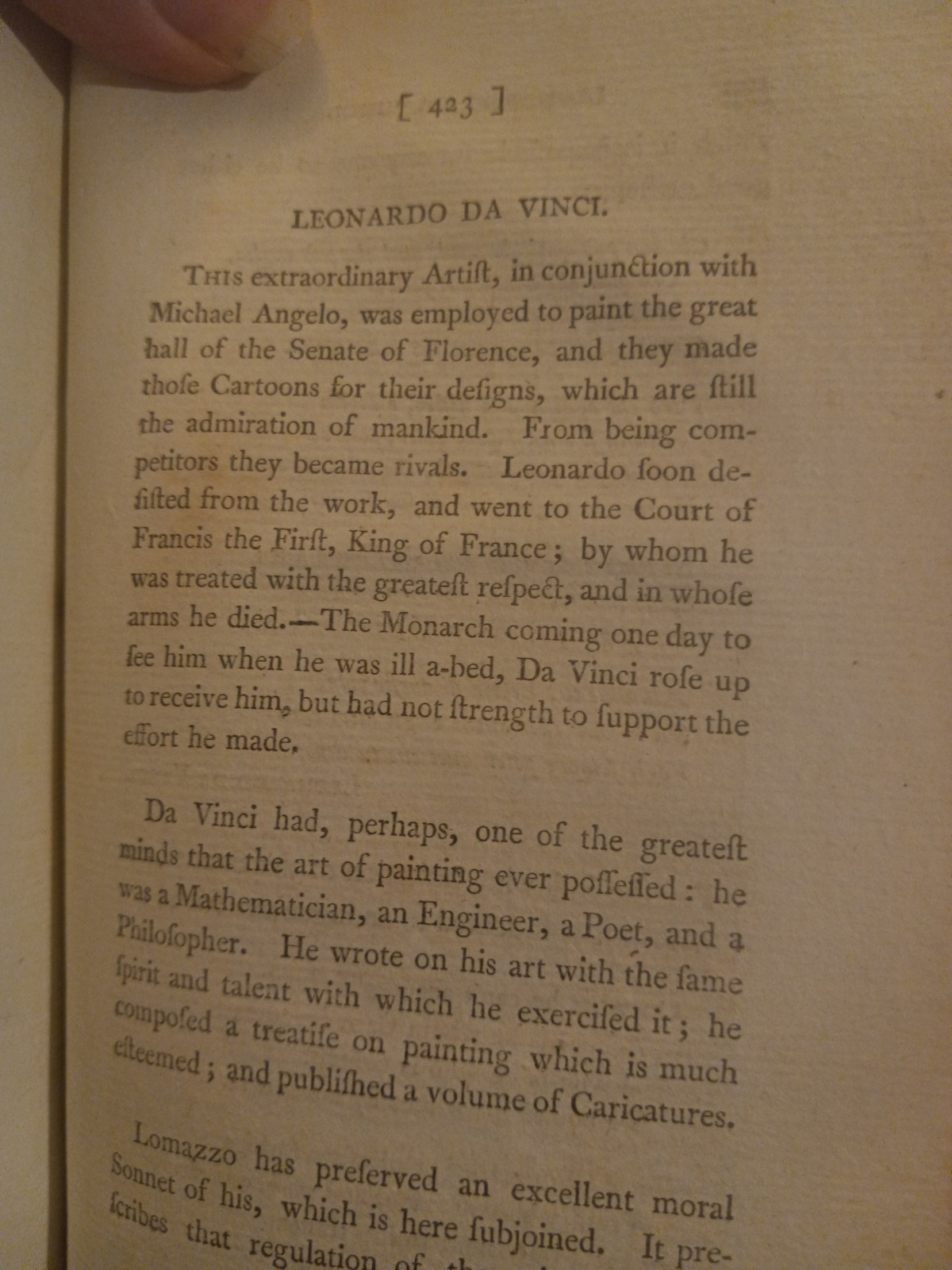 1798 ANECDOTES OF DISTINGUISHED PERSONS OF THE 15TH TO 18TH CENT ILLUST V 3 ONLY