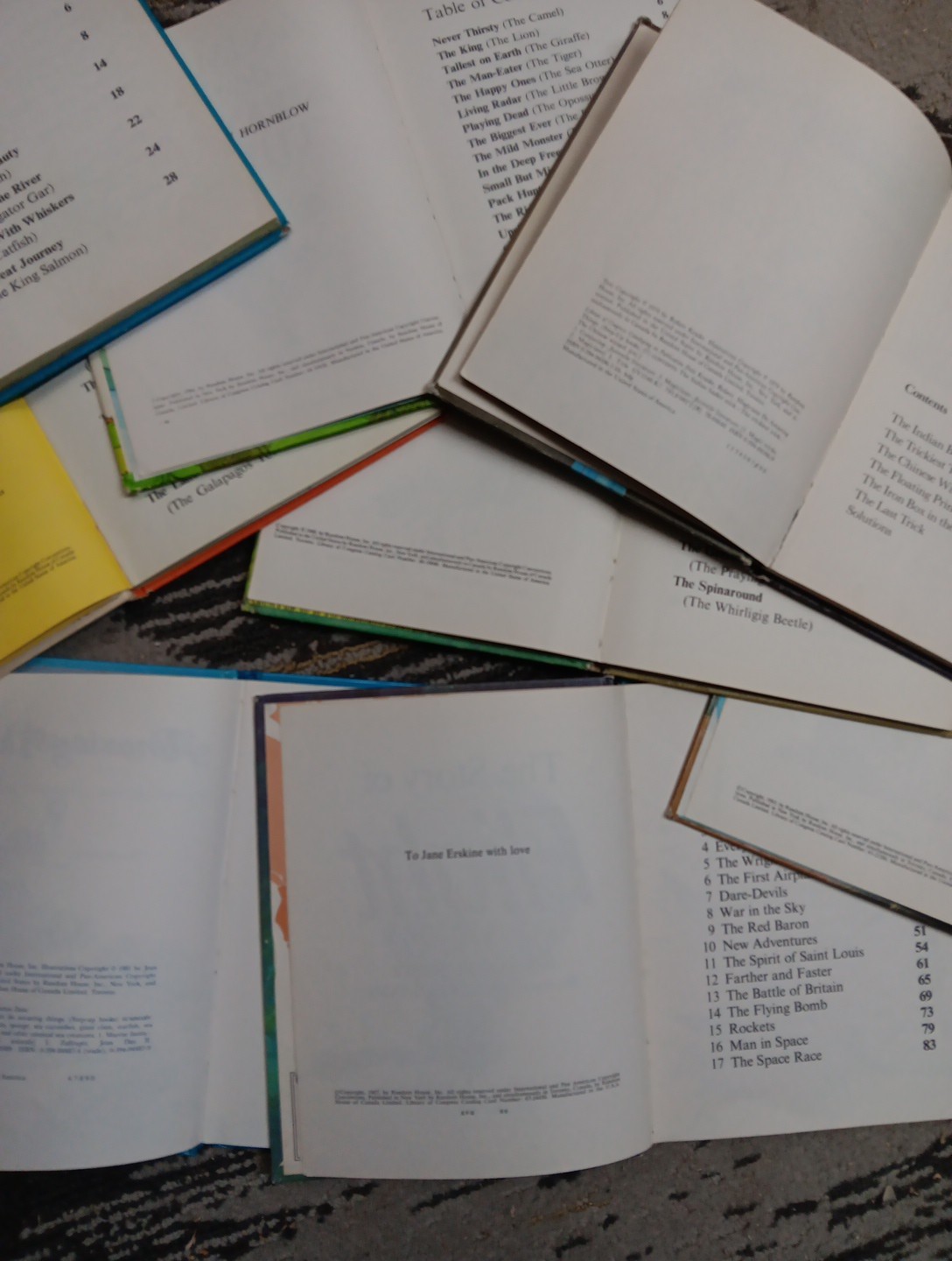 Animals Do The Strangest Things Published 1964-1970 RandomHouse 7 Books ClubEd