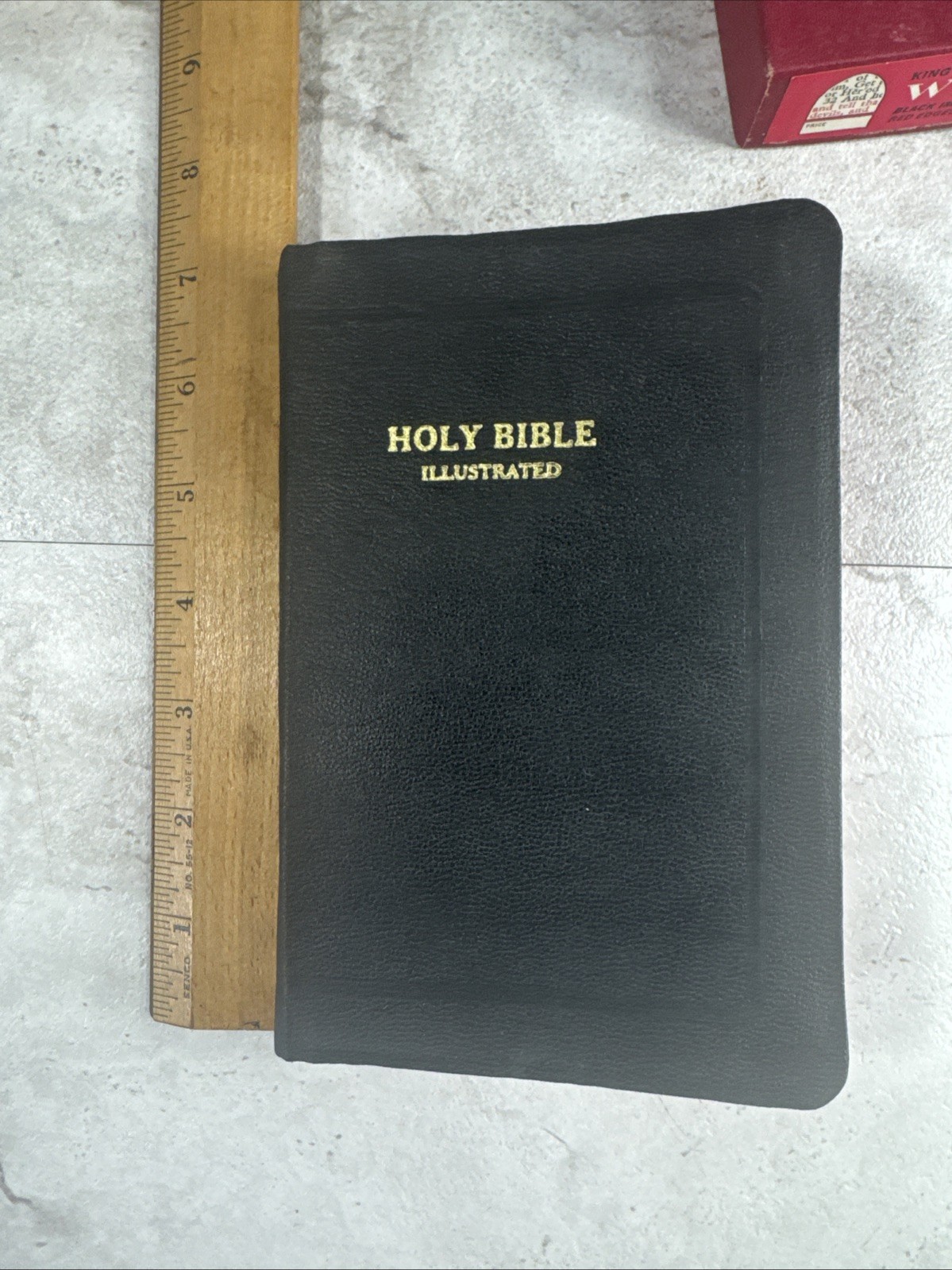1960s The Holy Bible KJV Illustrated World Publishing Young Folks’ Text w/box