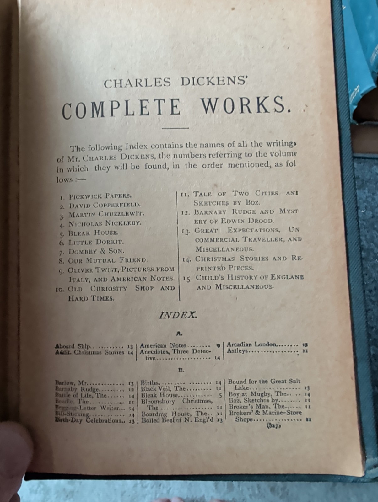 Complete Set of Charles Dickens Works, 1890s Hovendon Company