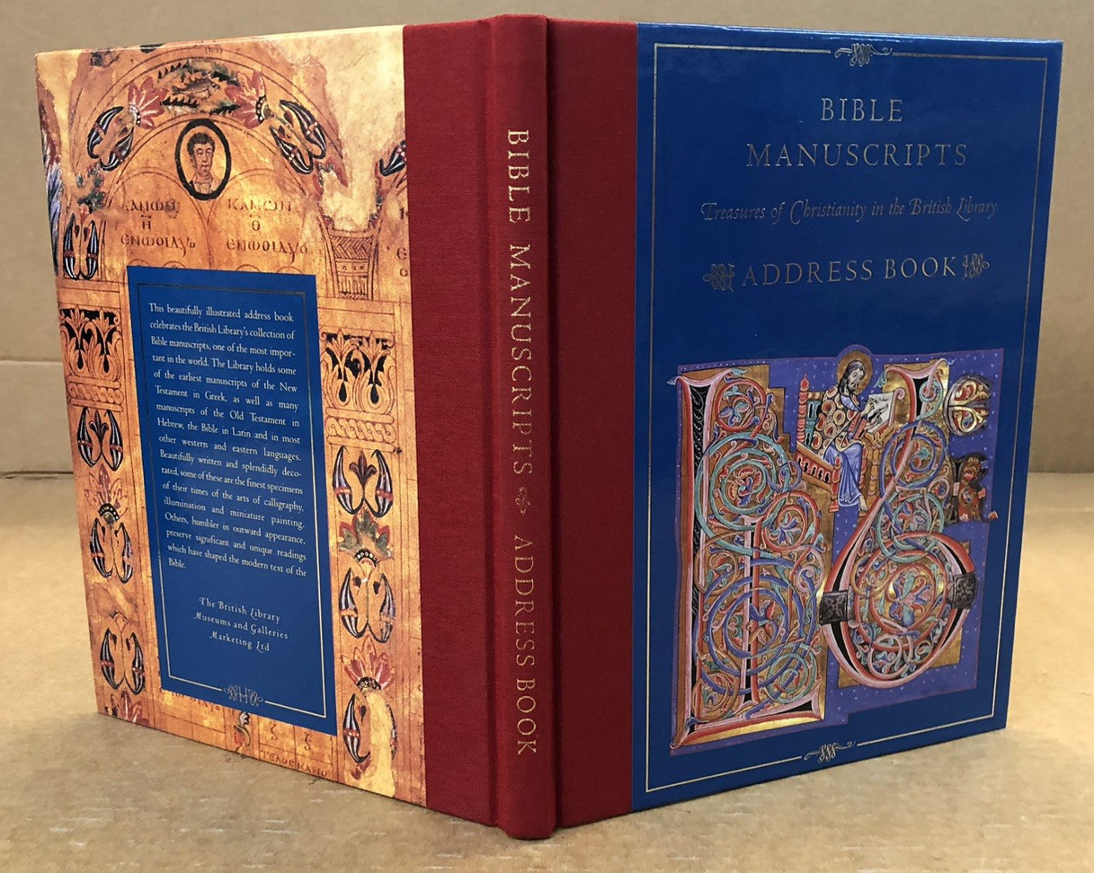 Bible Manuscripts – Address Book – The British Library – Hardback – 1999