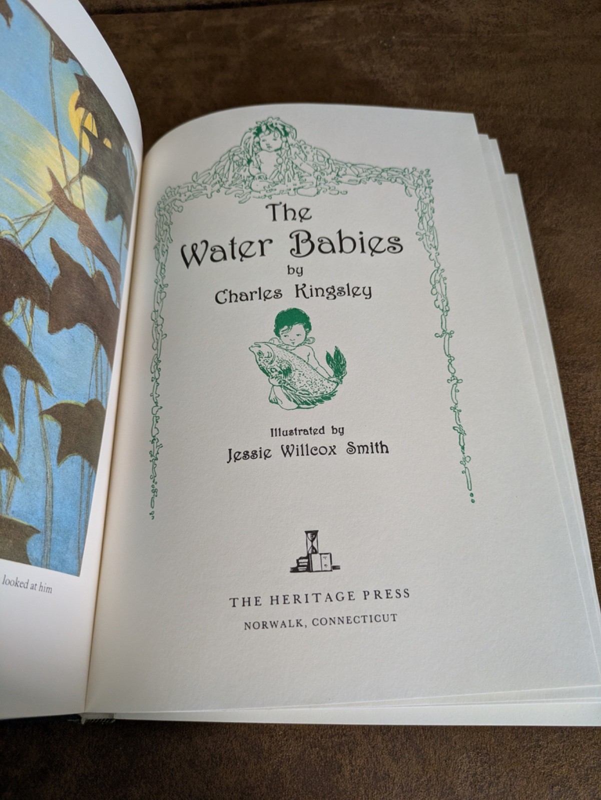 Water Babies Charles Kingsley 2002 Heritage Press Jessie Willcox Smith Illust.