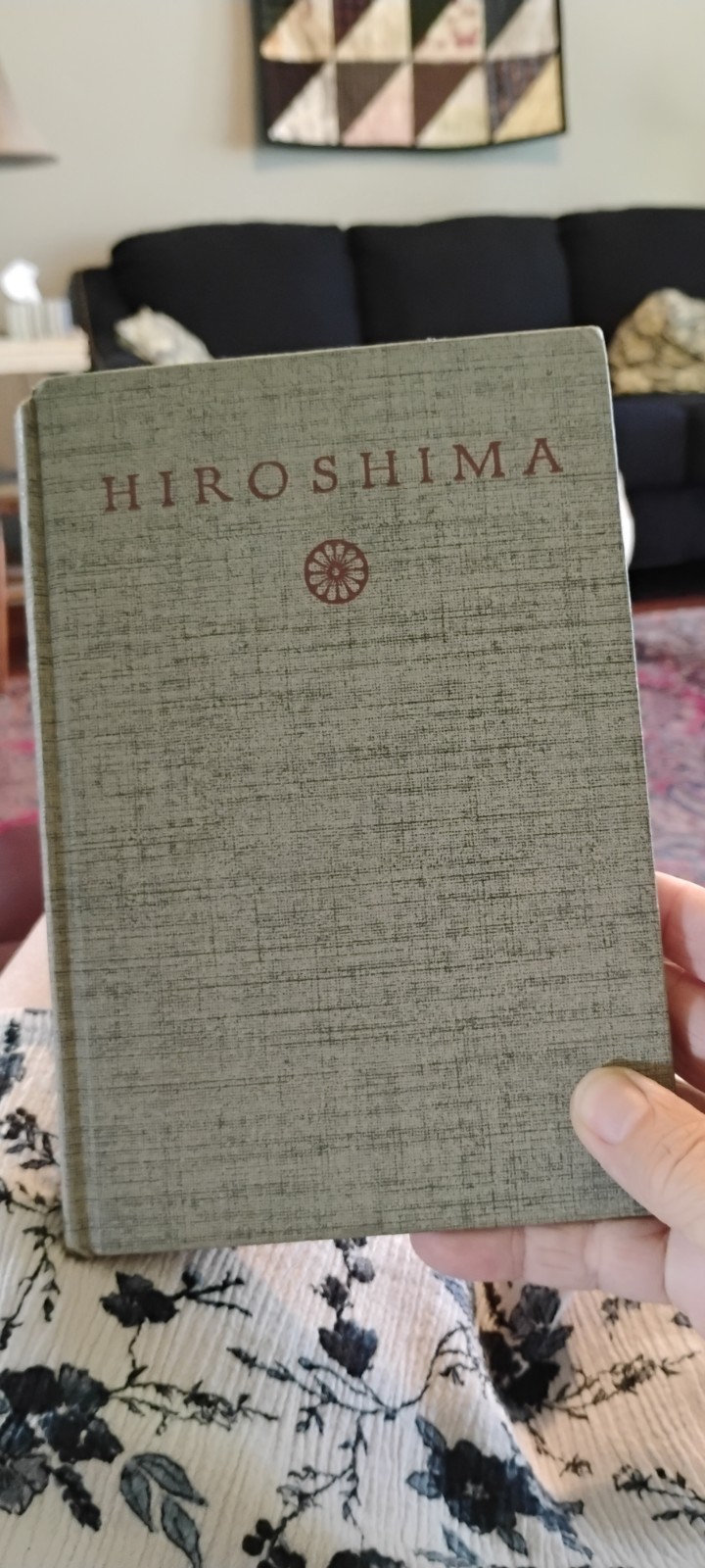 Hiroshima by John Hersey 1946 First Edition Hardcover Alfred A. Knopf Borzoi