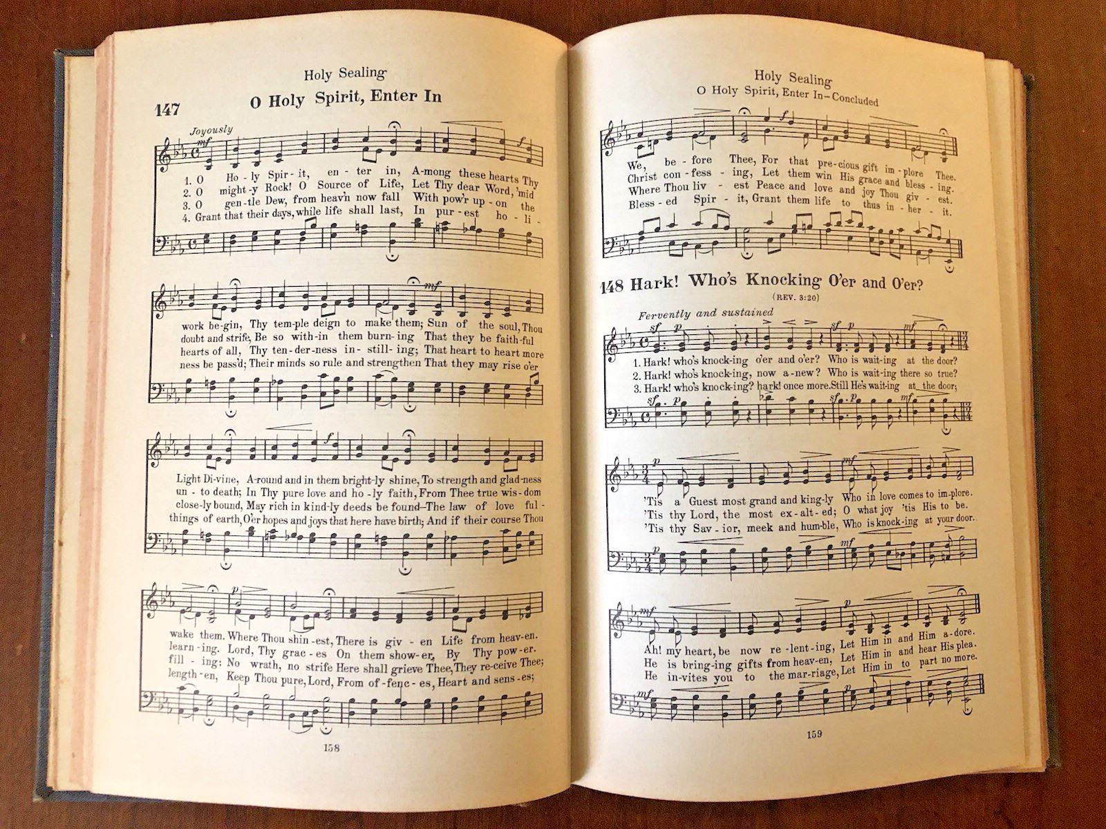 New Apostolic Hymnal, Second Printing, 1948 by unknown author Good cond-see pics