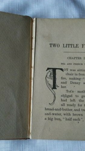 Lot Of Two Antique Children’s Books 1919 Tony’s Pets/Two Little Friends