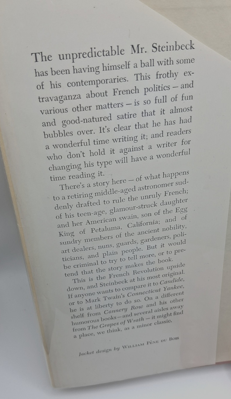 SHORT REIGN OF PIPPIN IV JOHN STEINBECK 1957 VIKING PRESS FIRST EDITION