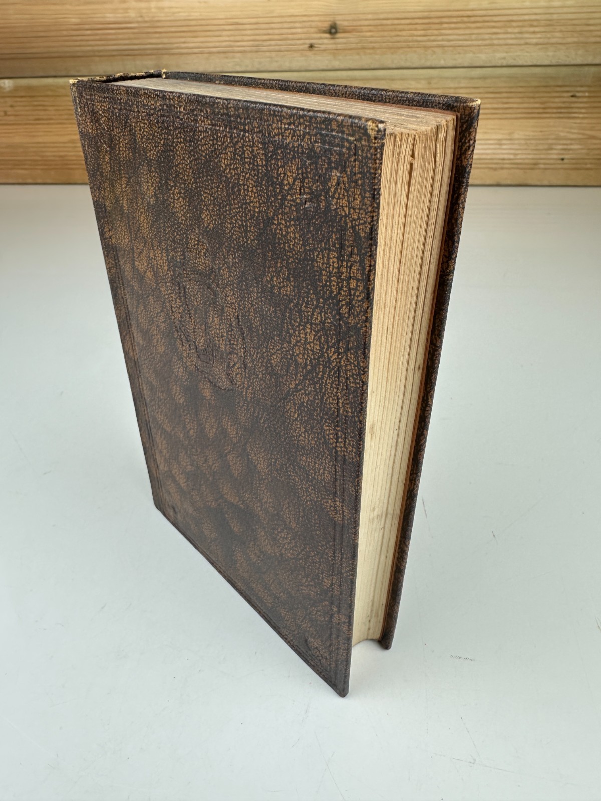 Tom Jones Vol 1 By Henry Fielding 1930 Odhams Press Brown Faux Leather Vintage