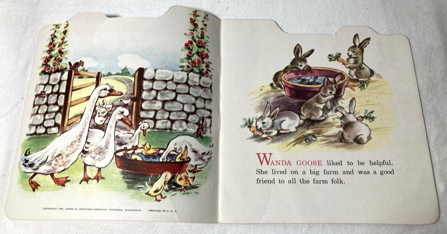 Lot of (10) Vintage Children’s Books 1945-1954—Various Publishers