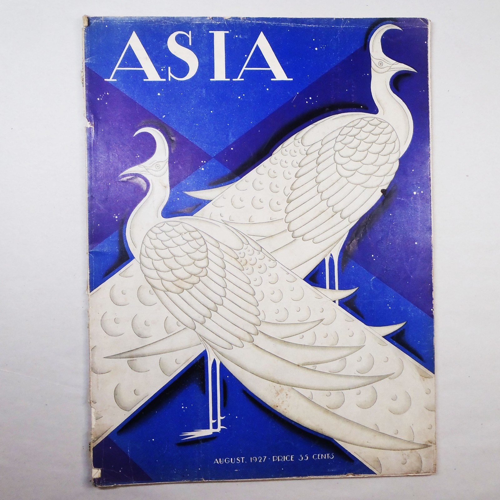 Aug 1927 • ASIA Magazine • McIntosh Deco • Peking, Cina Snake Buyer, Siam _m4