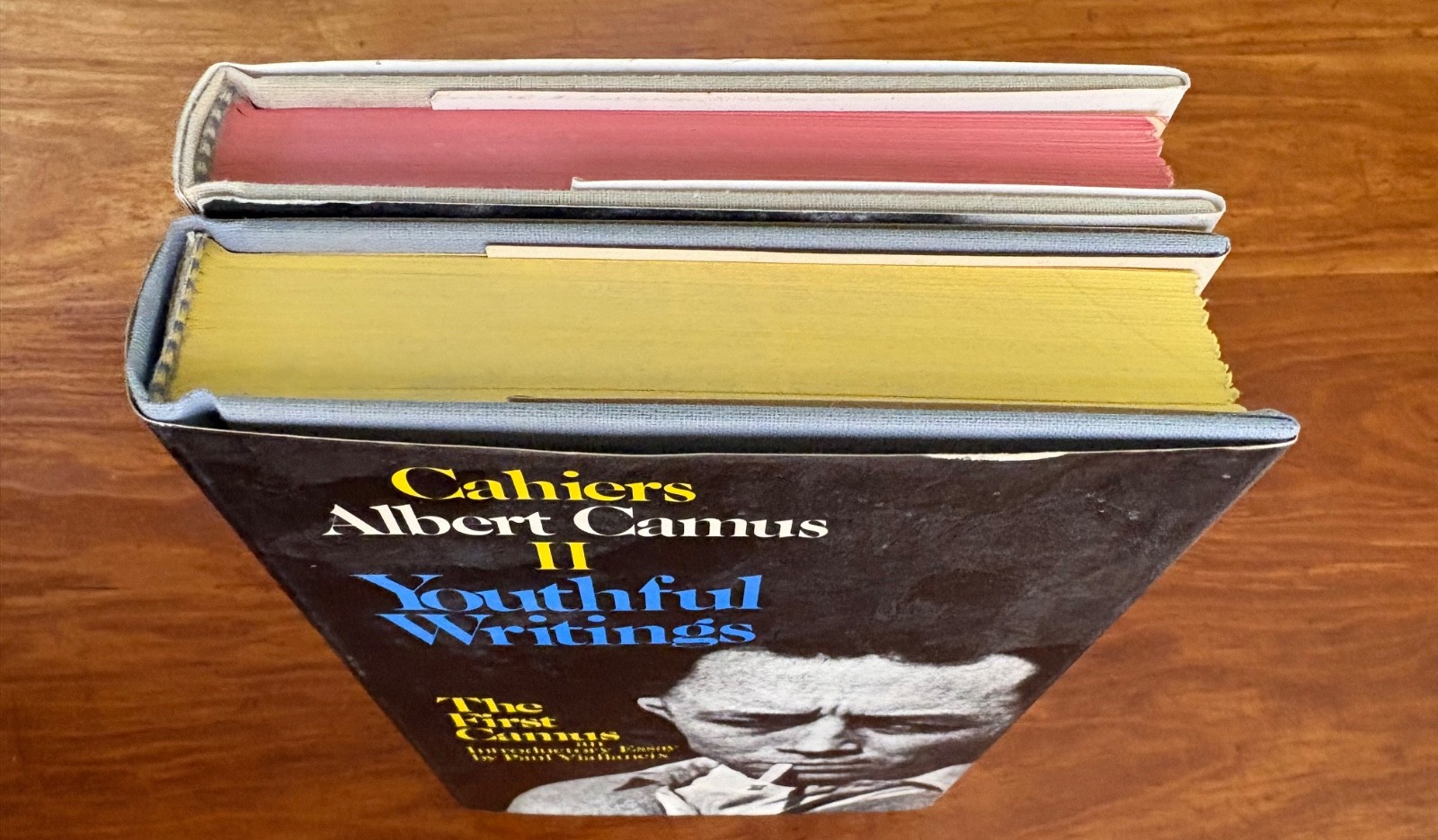CAHIERS 1 & 2 A HAPPY DEATH & YOUTH WRITINGS BY ALBERT CAMUS 1972/76 HC BOOKS
