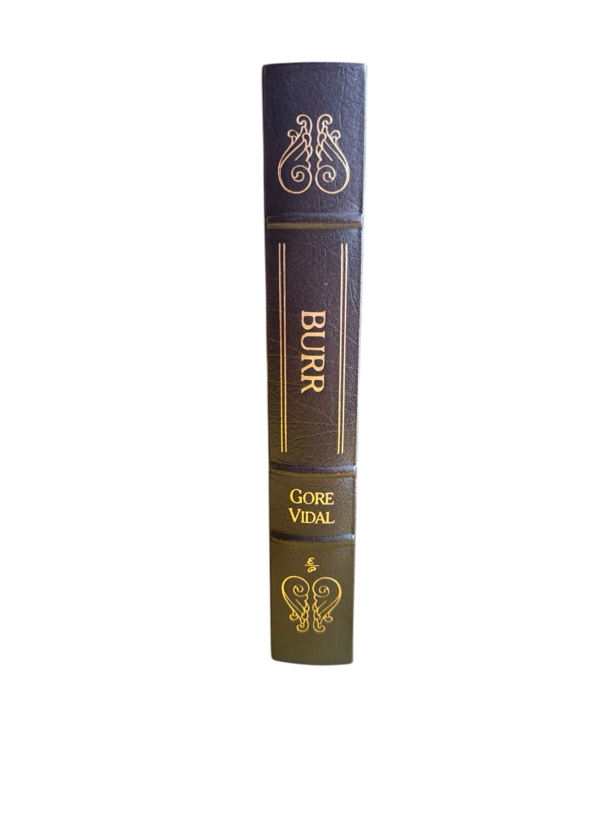 BURR by Gore Vidal, Collector’s Edition, Easton Press, Leather, 1990