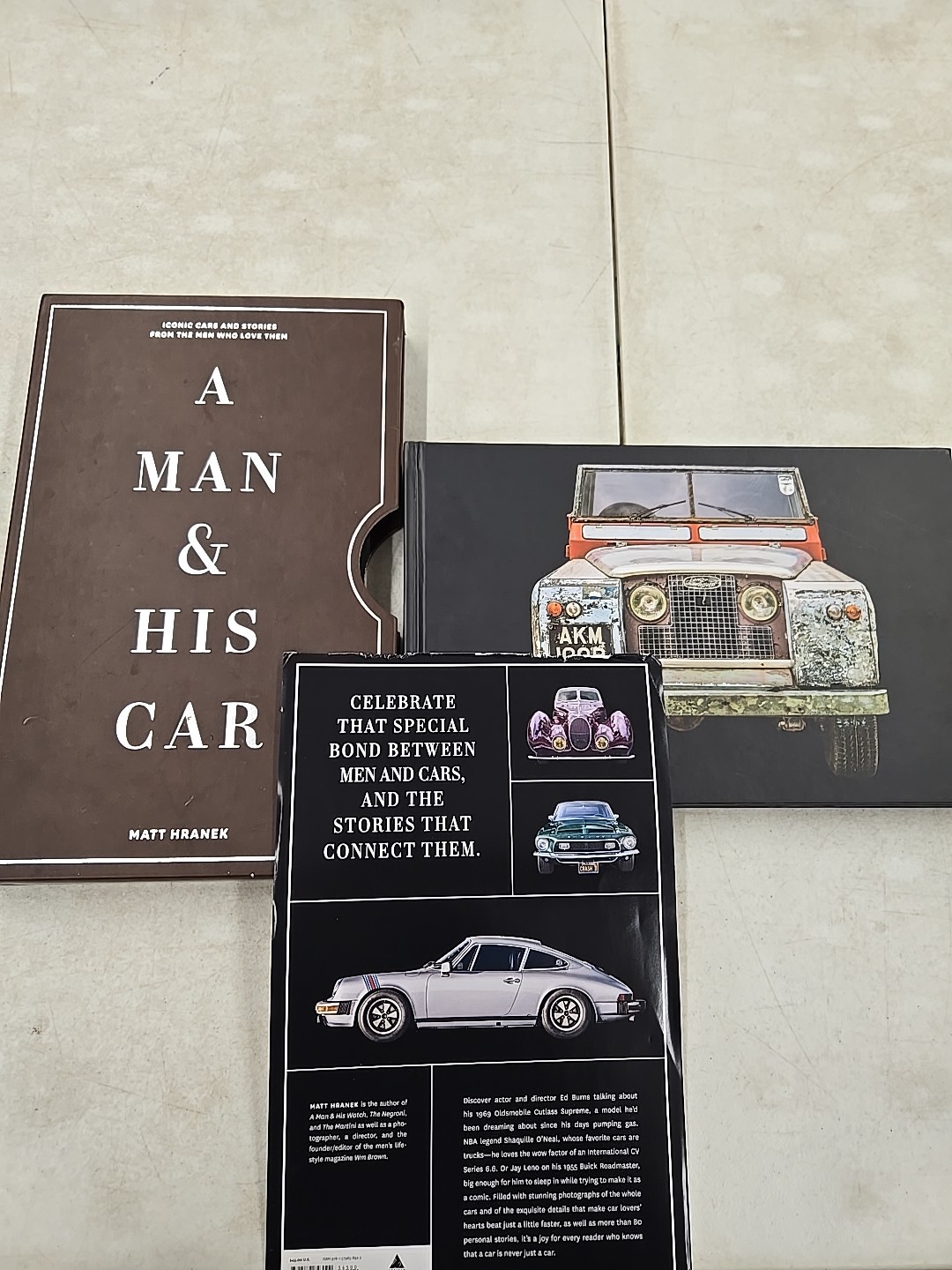 A Man and His Car by Matt Hranek – LIKE-NEW condition 2020 HC with box