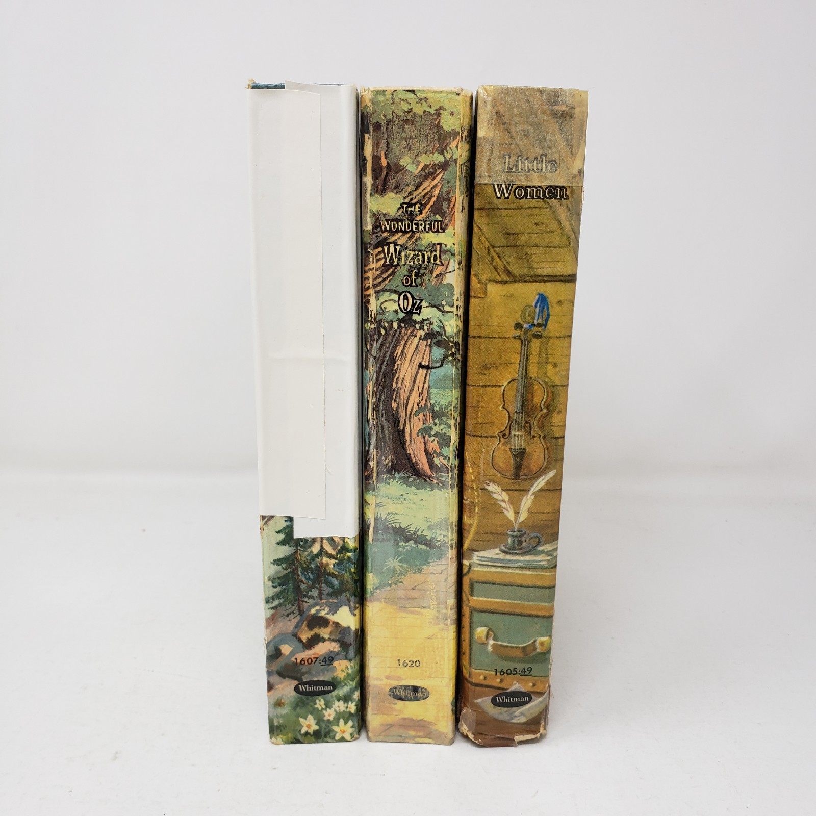 Whitman Publishing Kid’s Classics Lot of 3 (1950s, Wizard of Oz, Little Women)