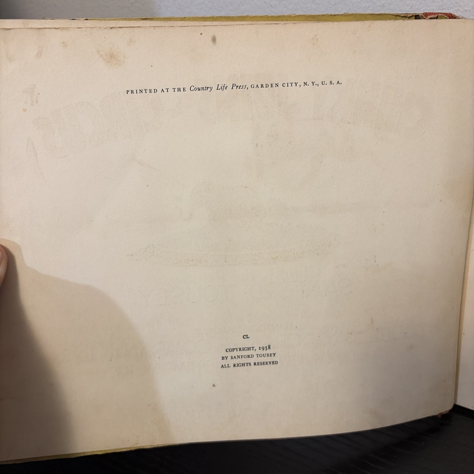 Chinky Joins The Circus By Sanford Tousey 1941 Hardcover