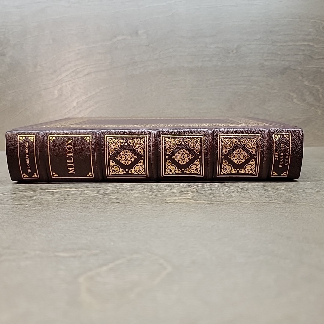 John Milton Paradise Lost Franklin Library Great Books of the Western World 1978