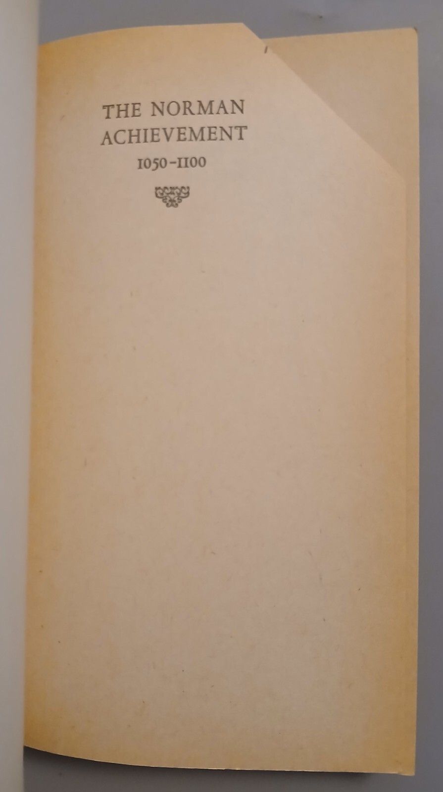 The Norman Achievement David C Douglas 1969 Paperback Eyre And Spottiswoode