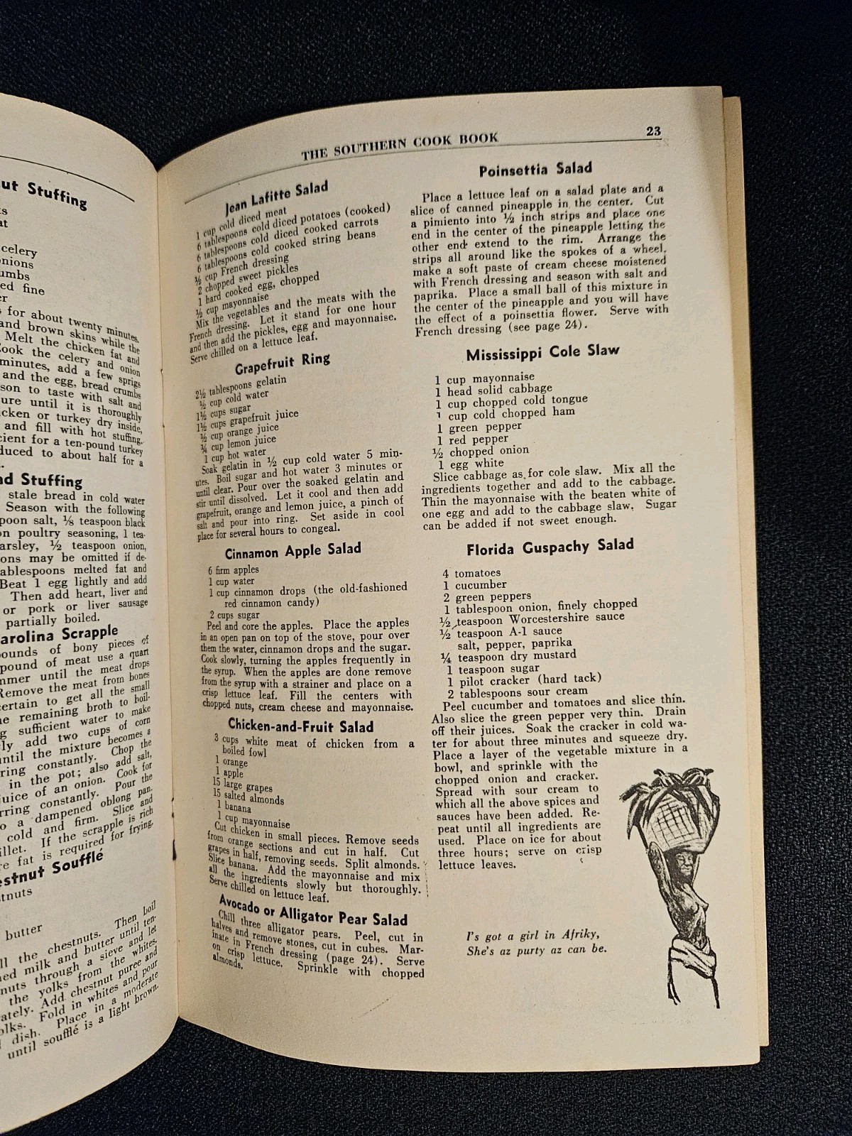 1924 Southern Cookbook Mobile Ala 322 Old Dixie Recipes Culinary Arts Press