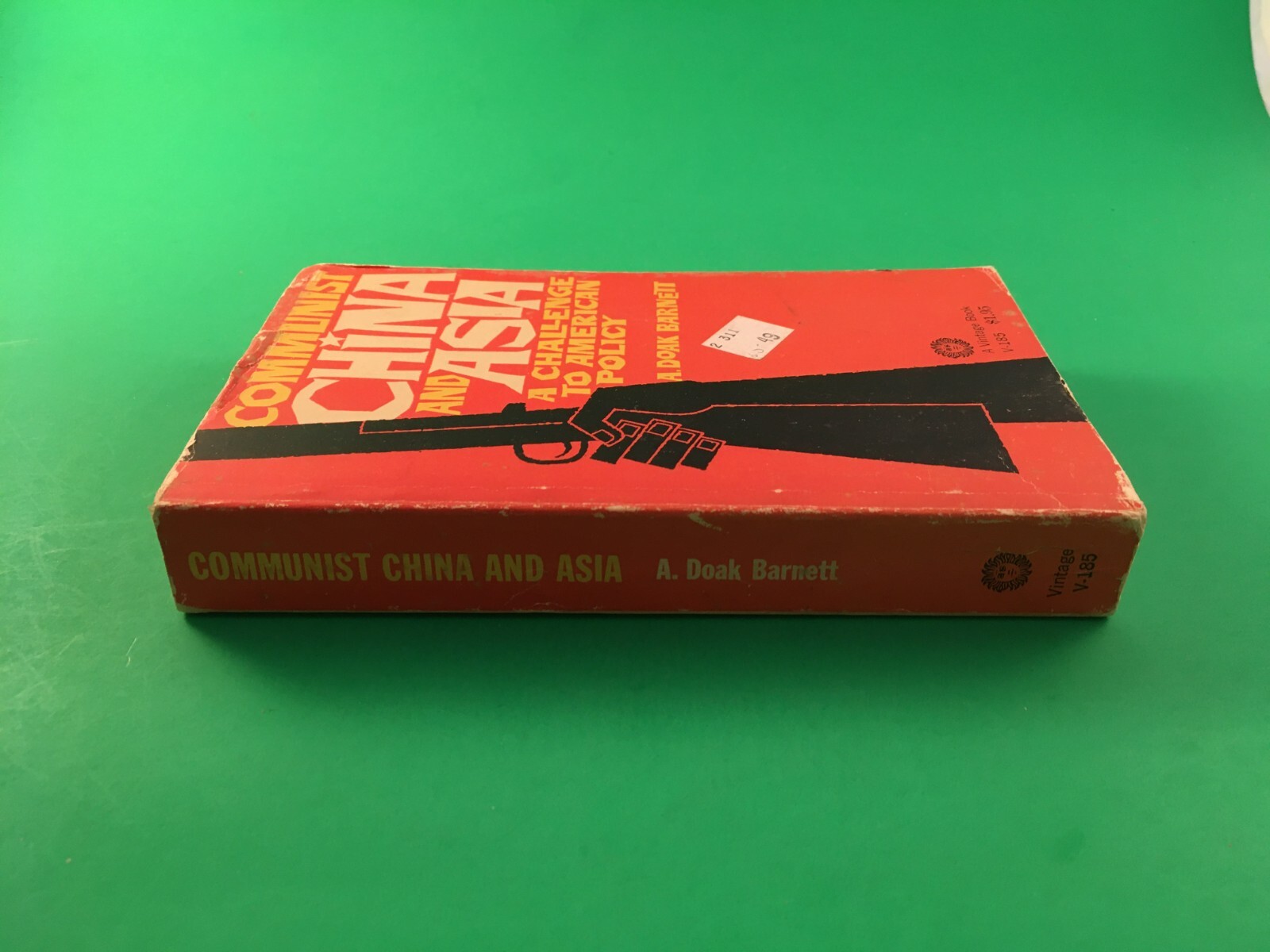 Communist China and Asia by A Doak Barnett PB Paperback 1960 Vintage History