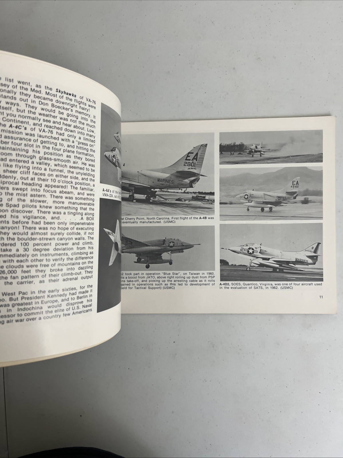 A-4 Skyhawk in Action Lou Drendel Squadron Signal Aircraft No 11 Military Planes