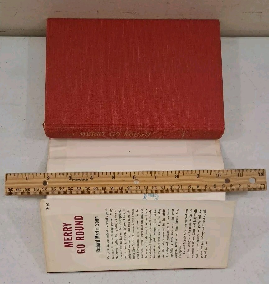 RARE 1968 Vintage HCDJ-Richard Martin Stern’s MERRY GO ROUND-Suspense