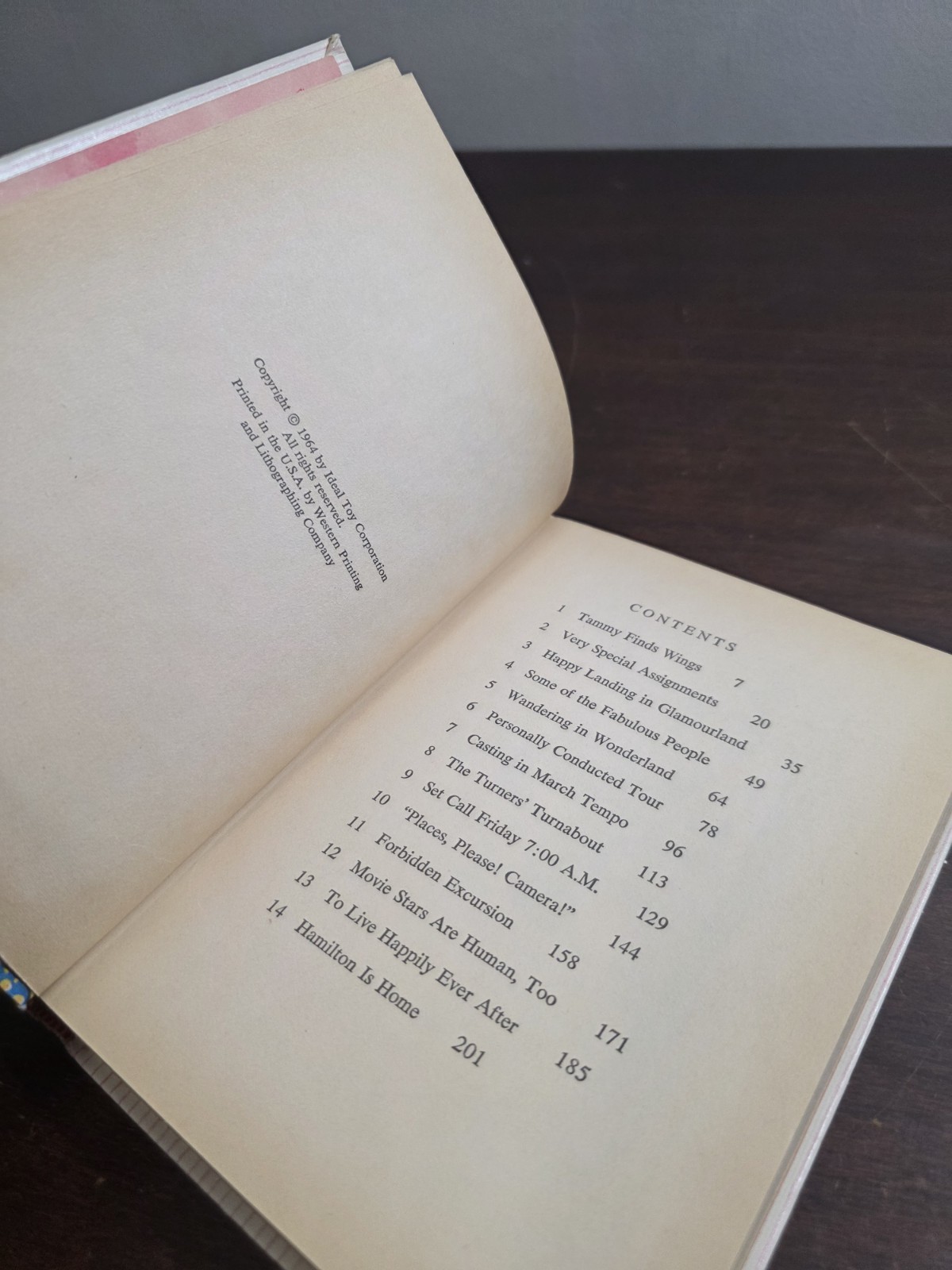 1964 “Tammy: Adventure in Hollywood” hardcover book Whitman Publishing Company