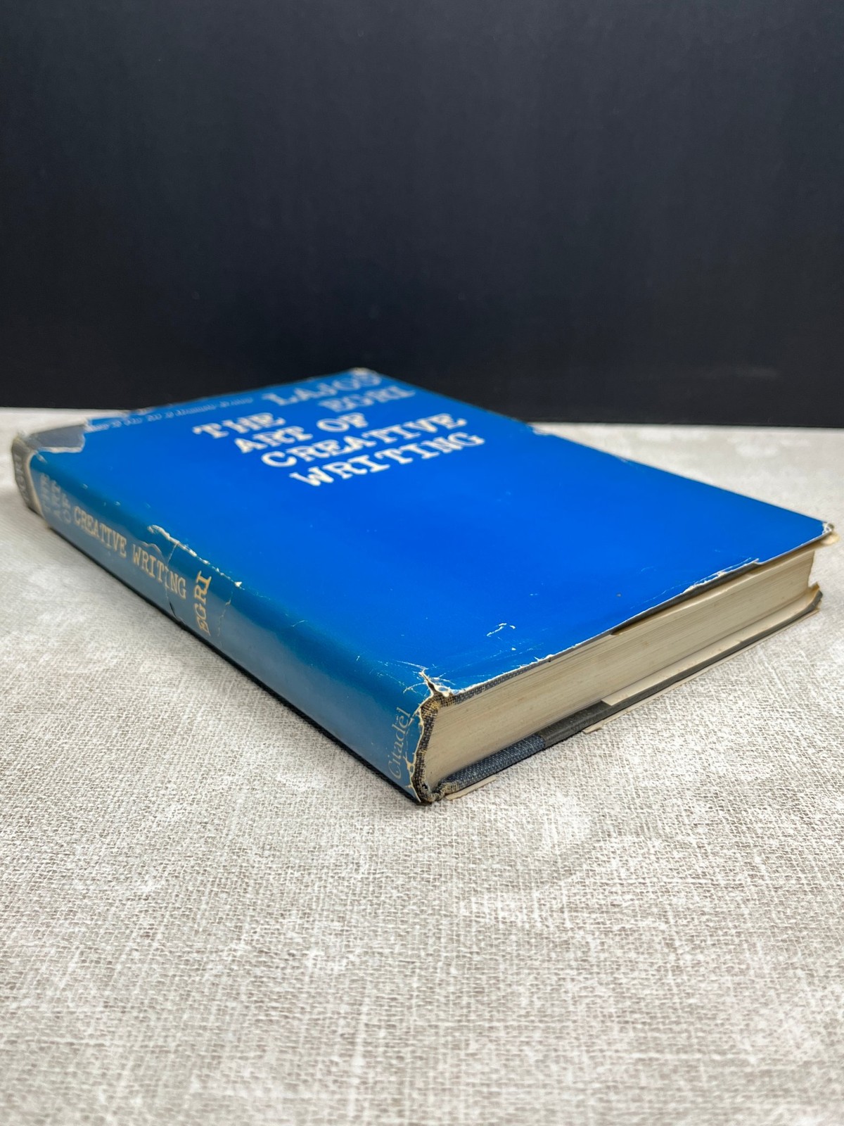 1965 The Art of Creative Writing Signed by Lajos Egri 1st Ed The Citadel Press