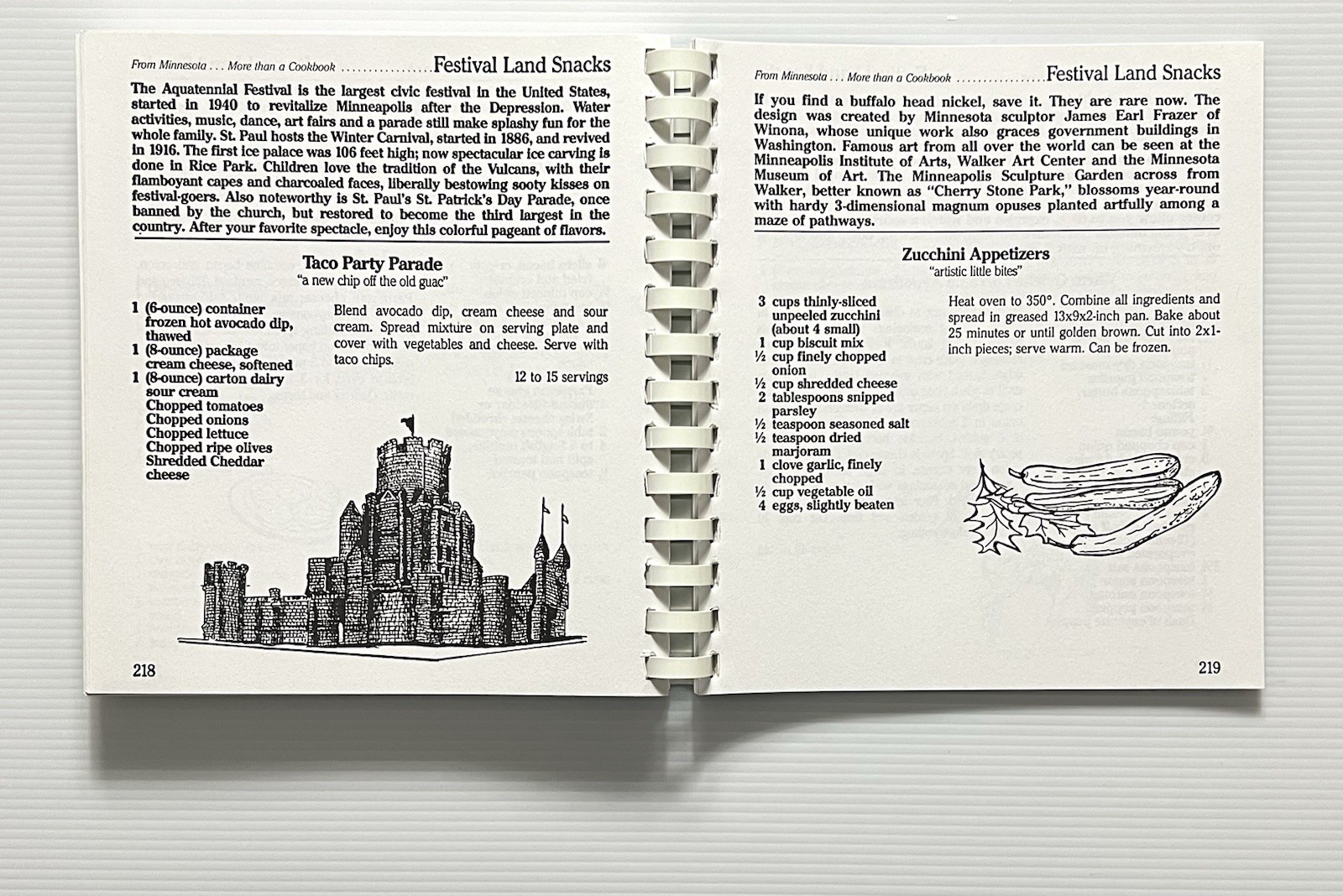 From Minnesota…More Than A Cookbook by Laurie & Debra Gluesing SB 1992