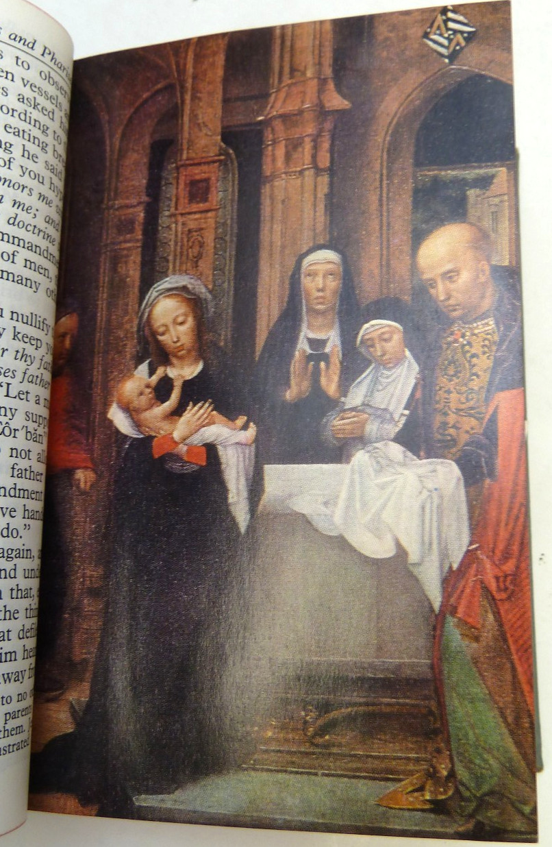 Catholic 1960 THE NEW TESTAMENT–CONFRATERNITY VERSION, HB, Illus., 816 pgs.