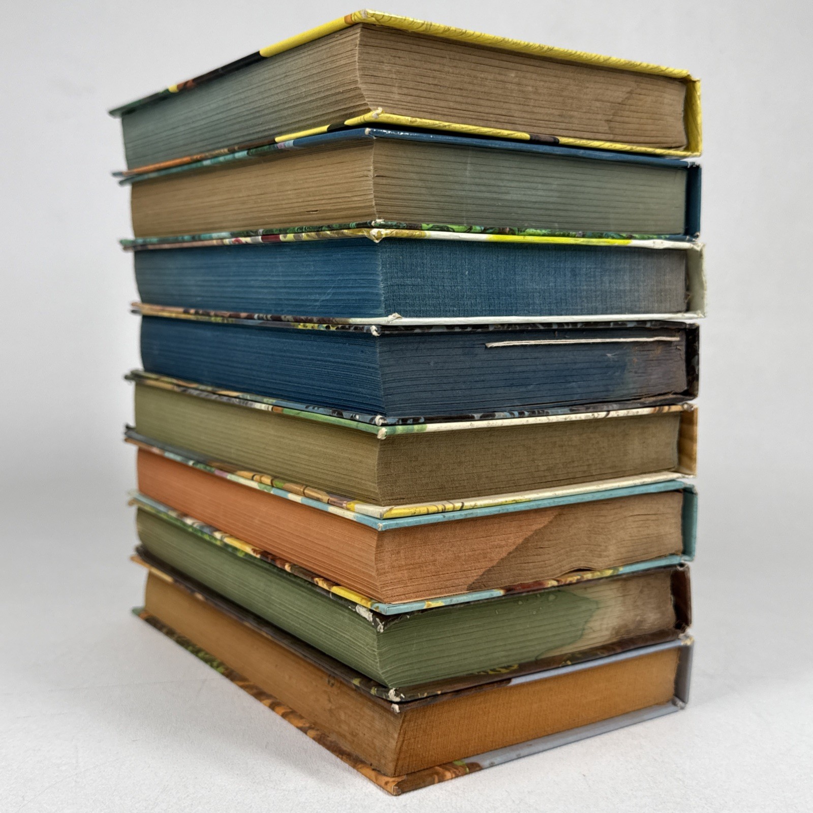 Whitman Adventure Mystery Hardcover Book Lot of 8 Glossy western Horses