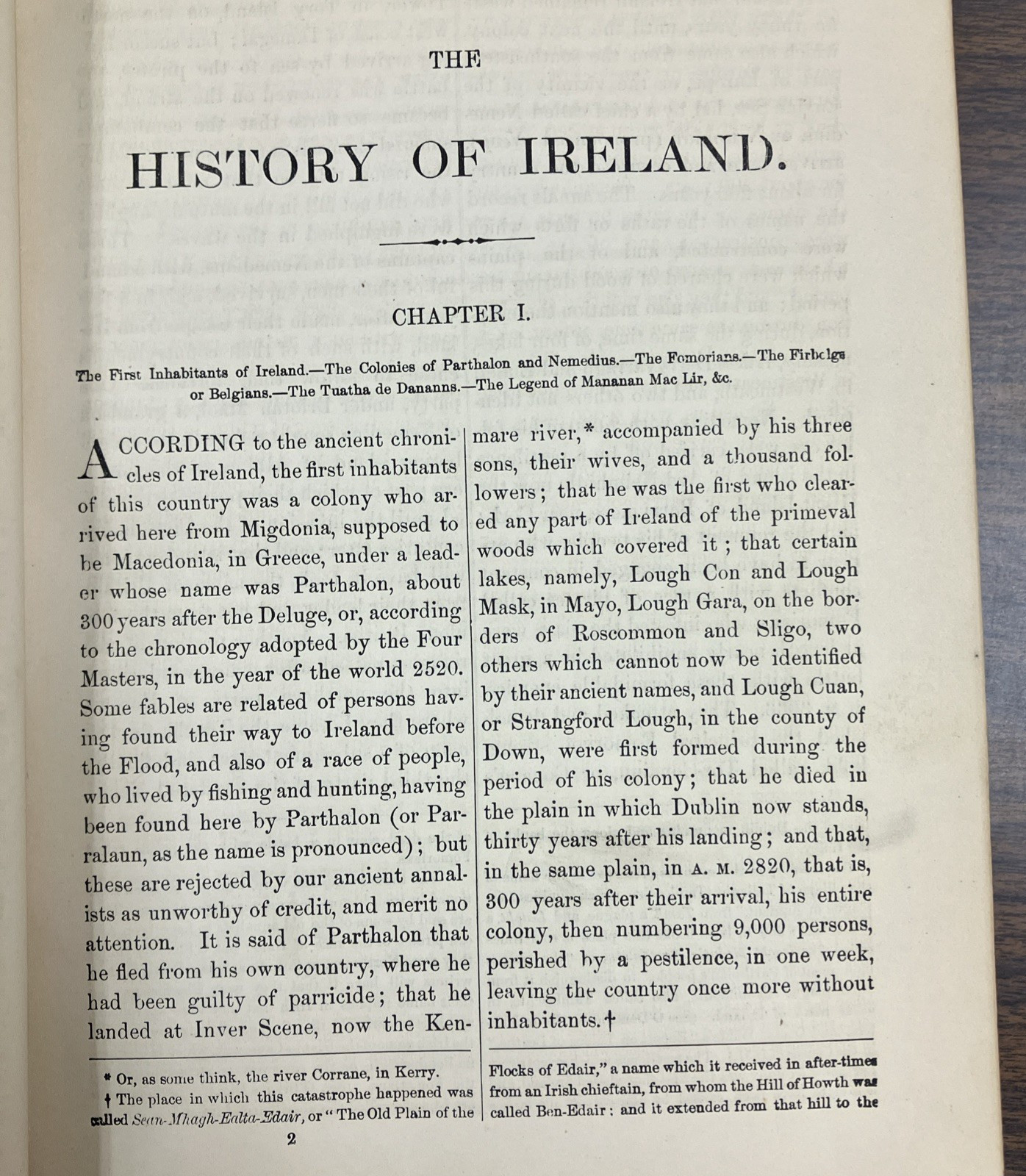 The History Of Ireland by Martin Haverty – 1885 – Embossed Leather