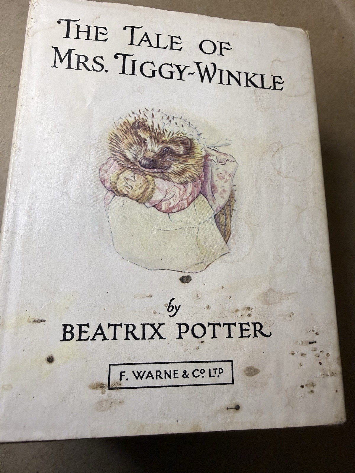Lot of 7 Beatrix Potter vintage children’s books by Frederick Warne & Co.
