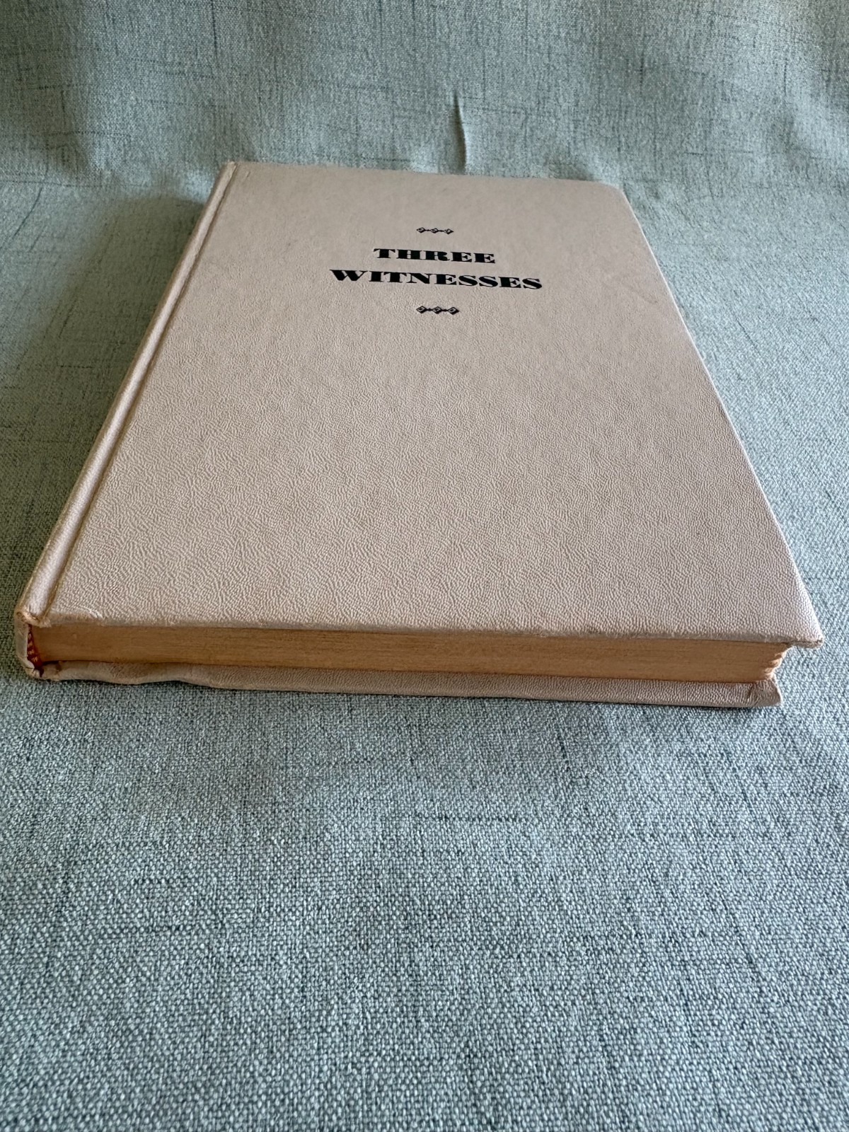 Three Witnesses by Rex Stout- Vintage 1956 Viking Hardcover