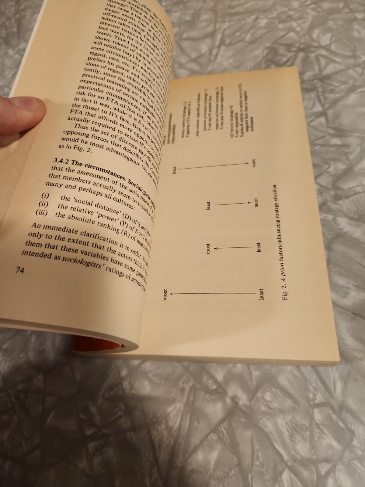1987 Politeness by Brown & Levinson Paperback Book