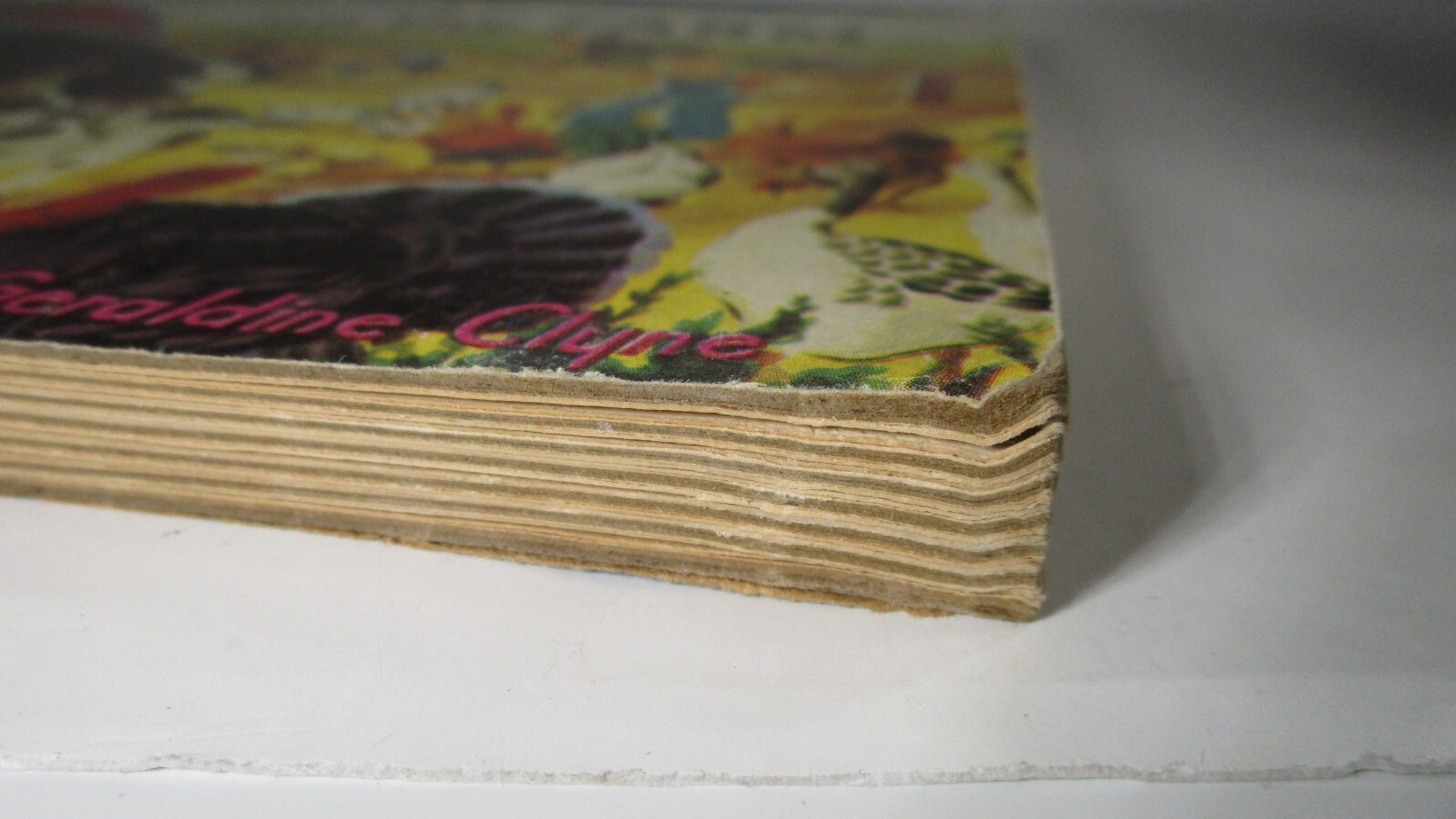 Vintage 1940 THE JOLLY JUMP-UPS ON THE FARM Popup Board Book Geraldine Clyne