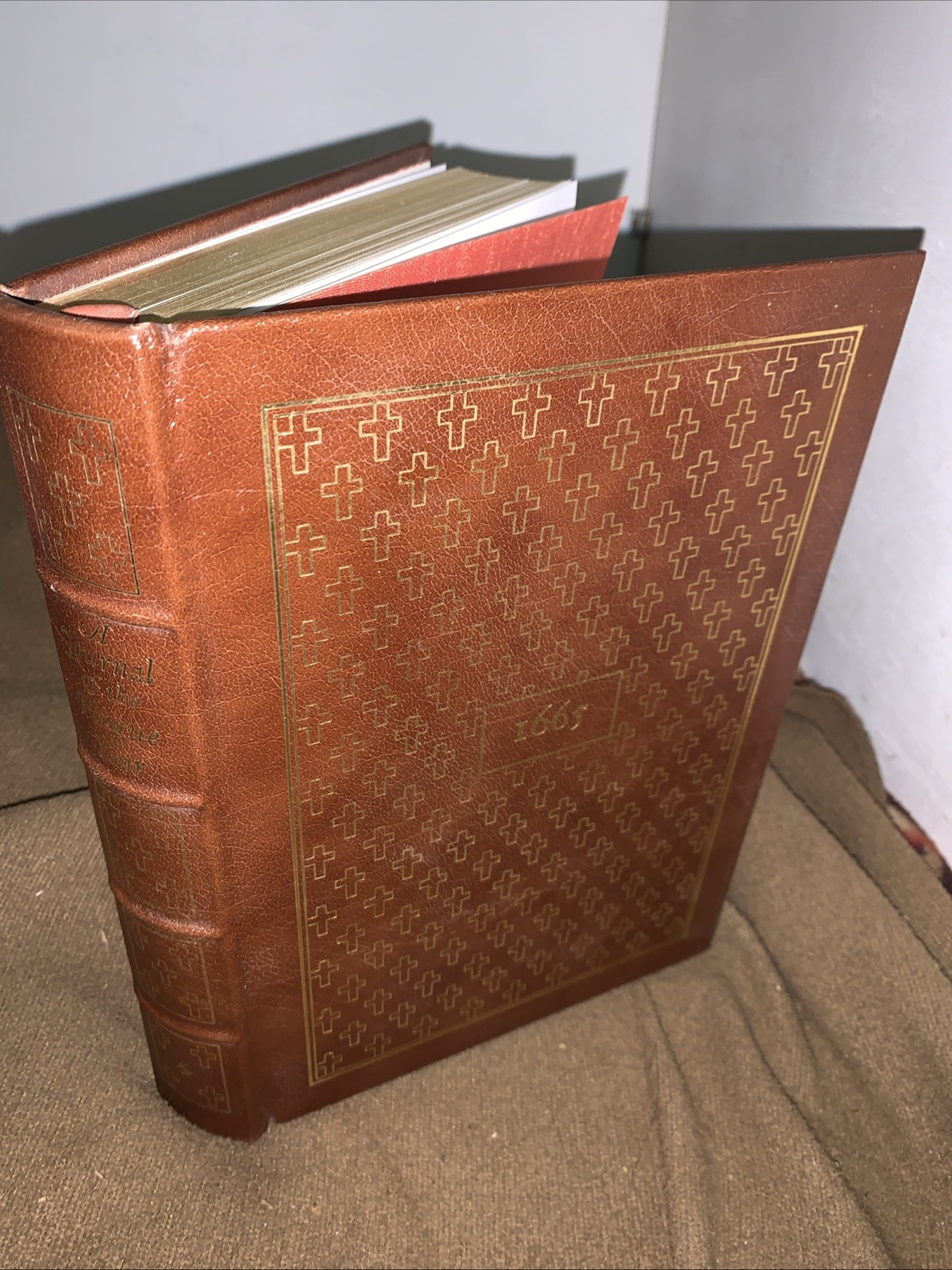 A Journal Of The Plague Year 1665 Easton Press Luxury Edition Fine Binding