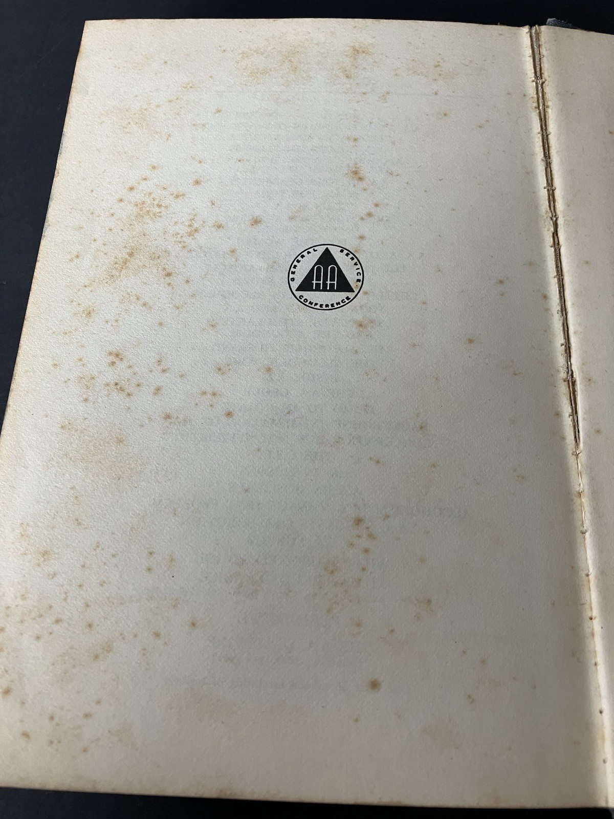 Vintage Alcoholics Anonymous Second Edition (1970)
