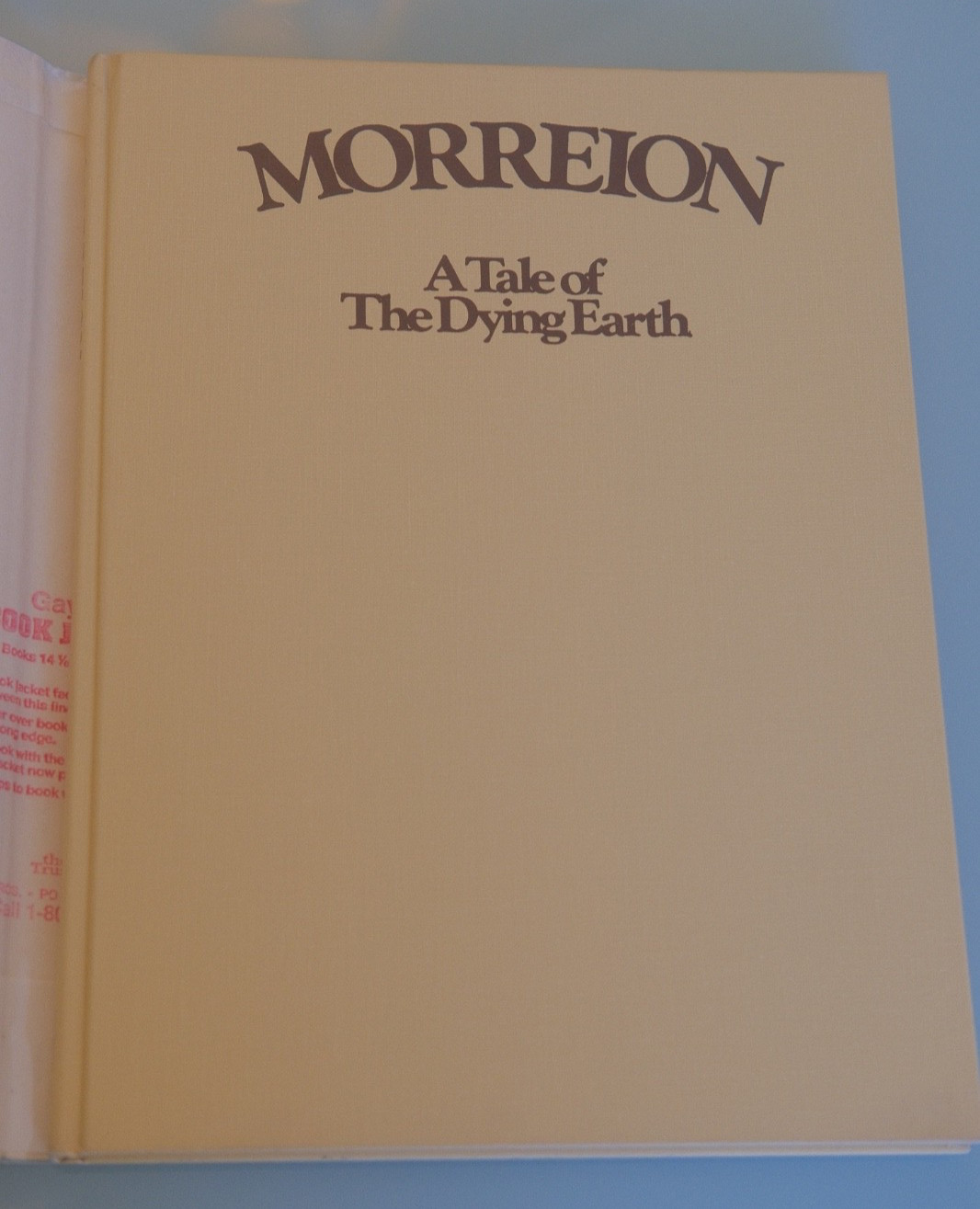 JACK VANCE Morreion A Tale of the Dying Earth SIGNED Ld First Edition 1979 HC DJ