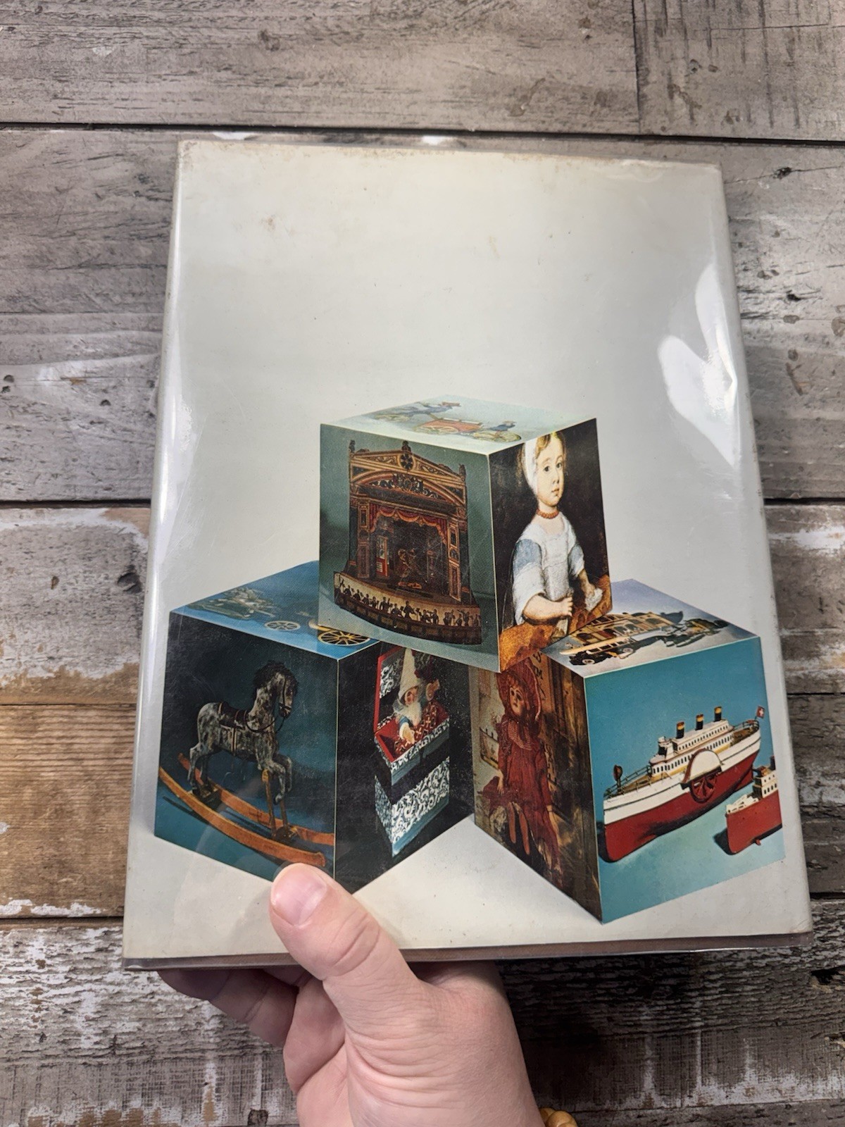 1969 Vintage Toy History Book “The World of Toys” Culff, Dust Jacket