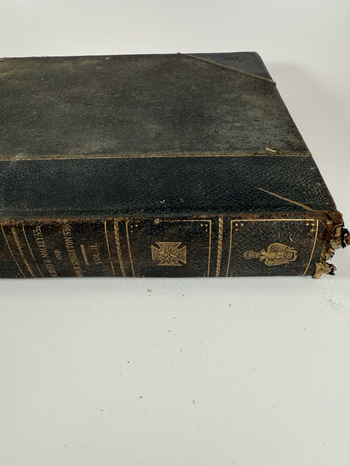 History of Freemasonry Illustrated Vol 2 (1906) Mackey Singleton Masonic Rare