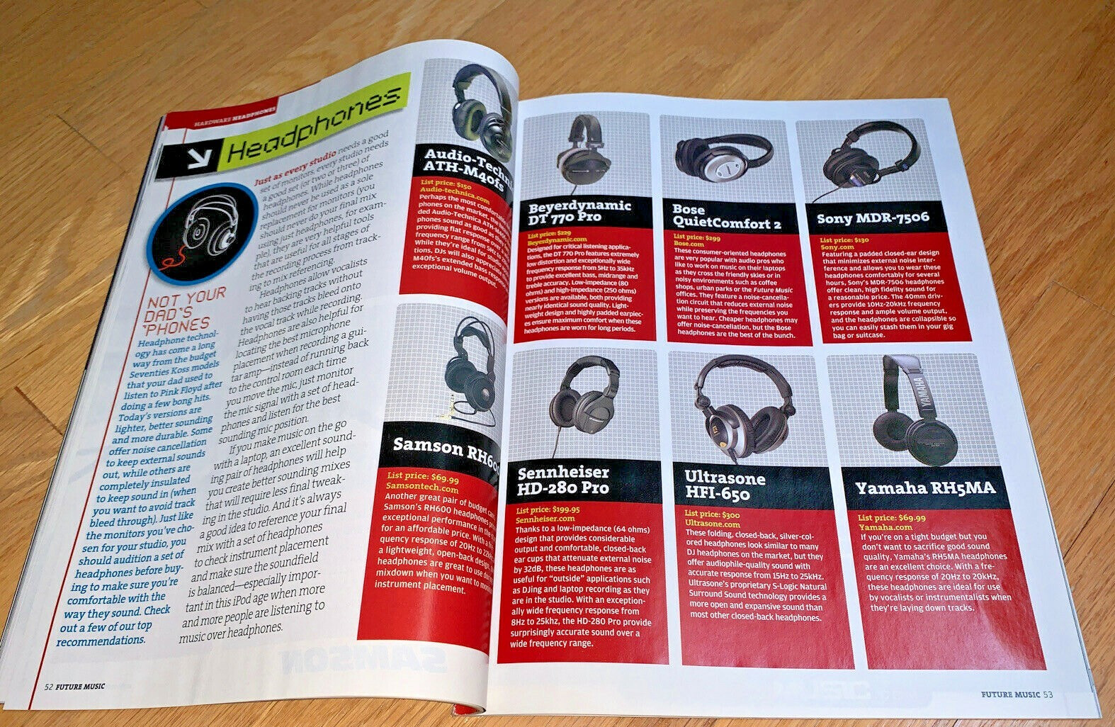 June 2006 FUTURE MUSIC MAGAZINE BUYER’S GUIDE