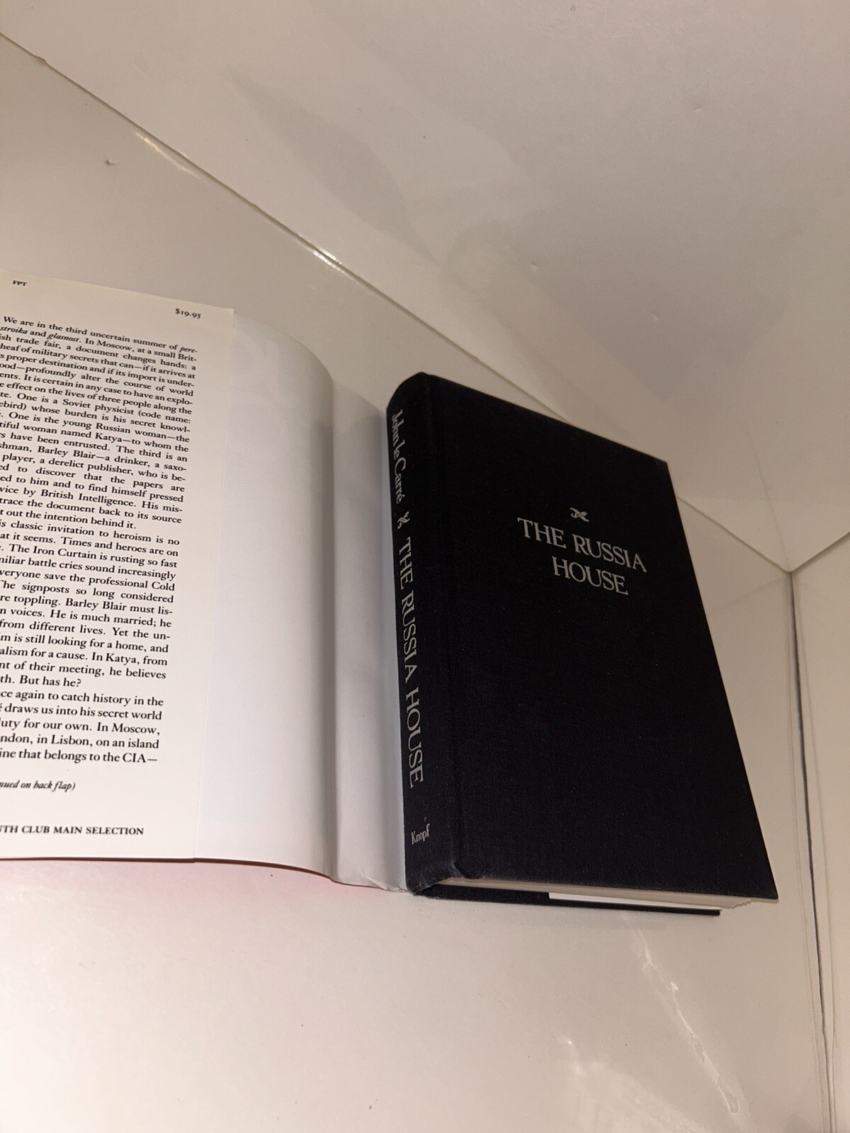John Le Carre The Russia House 1989 Book Of The Month Club 1st Ed. HC Book